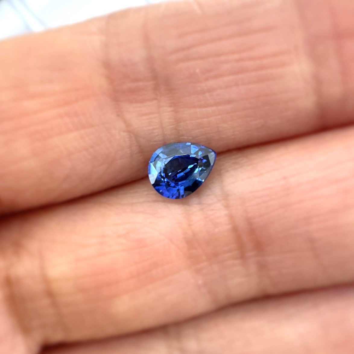 Blue Sapphire 1.00ct Pear