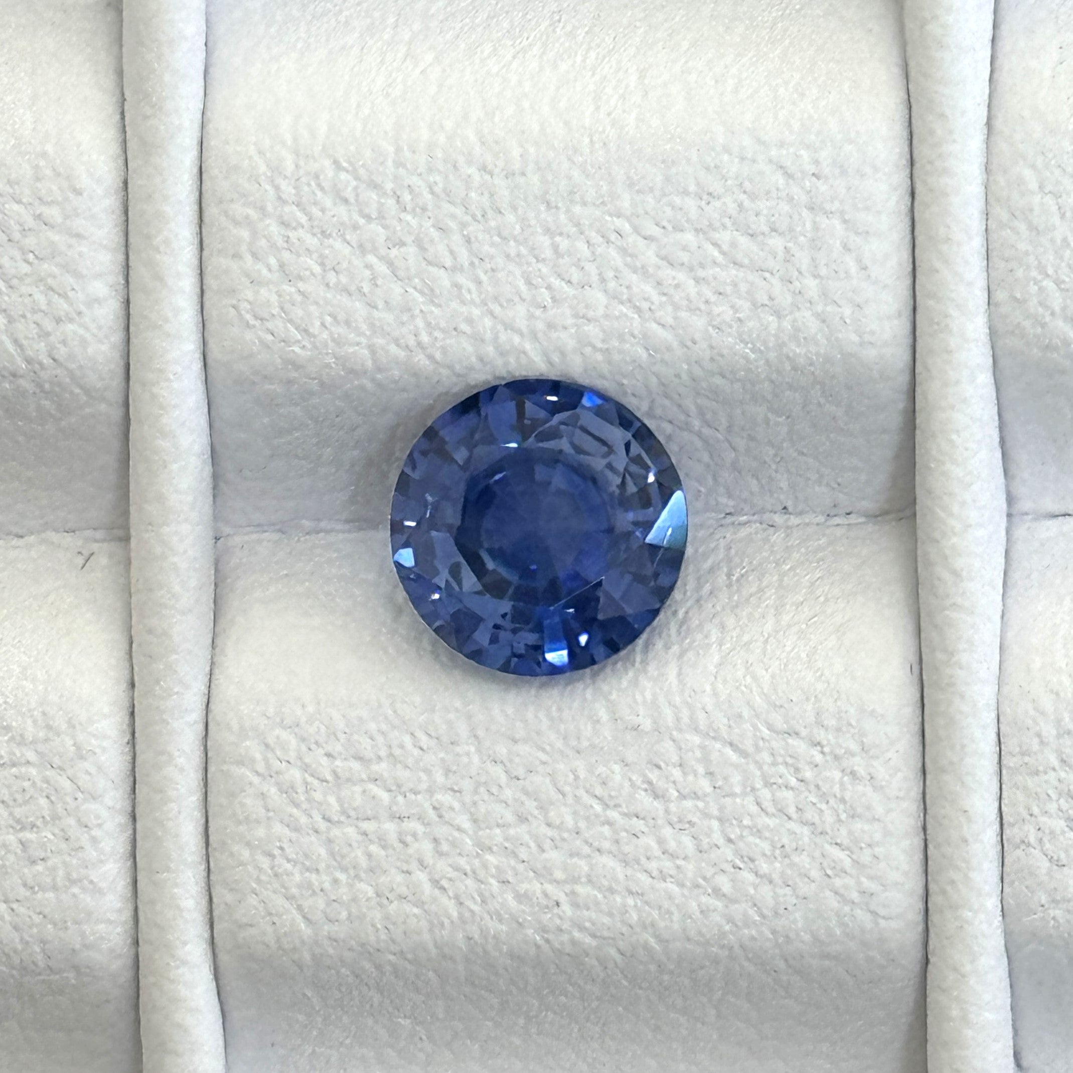 Blue Sapphire 1.41ct Round