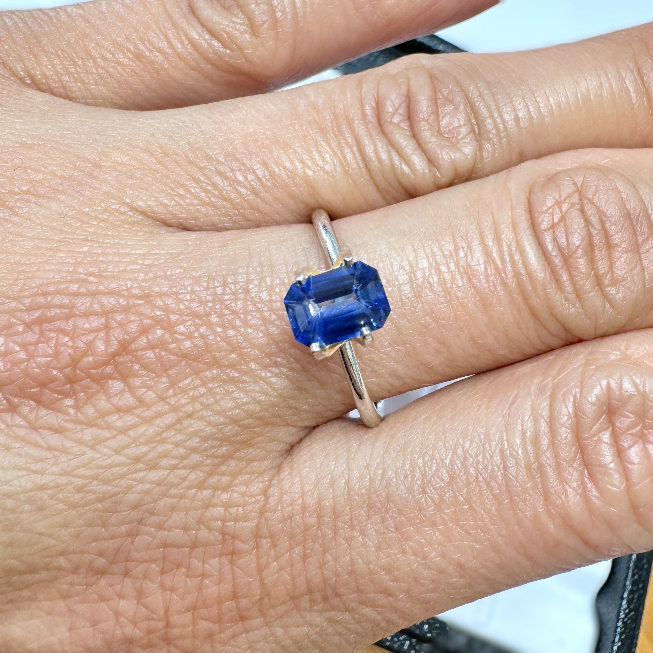 Blue Sapphire 1.03ct Octagonal