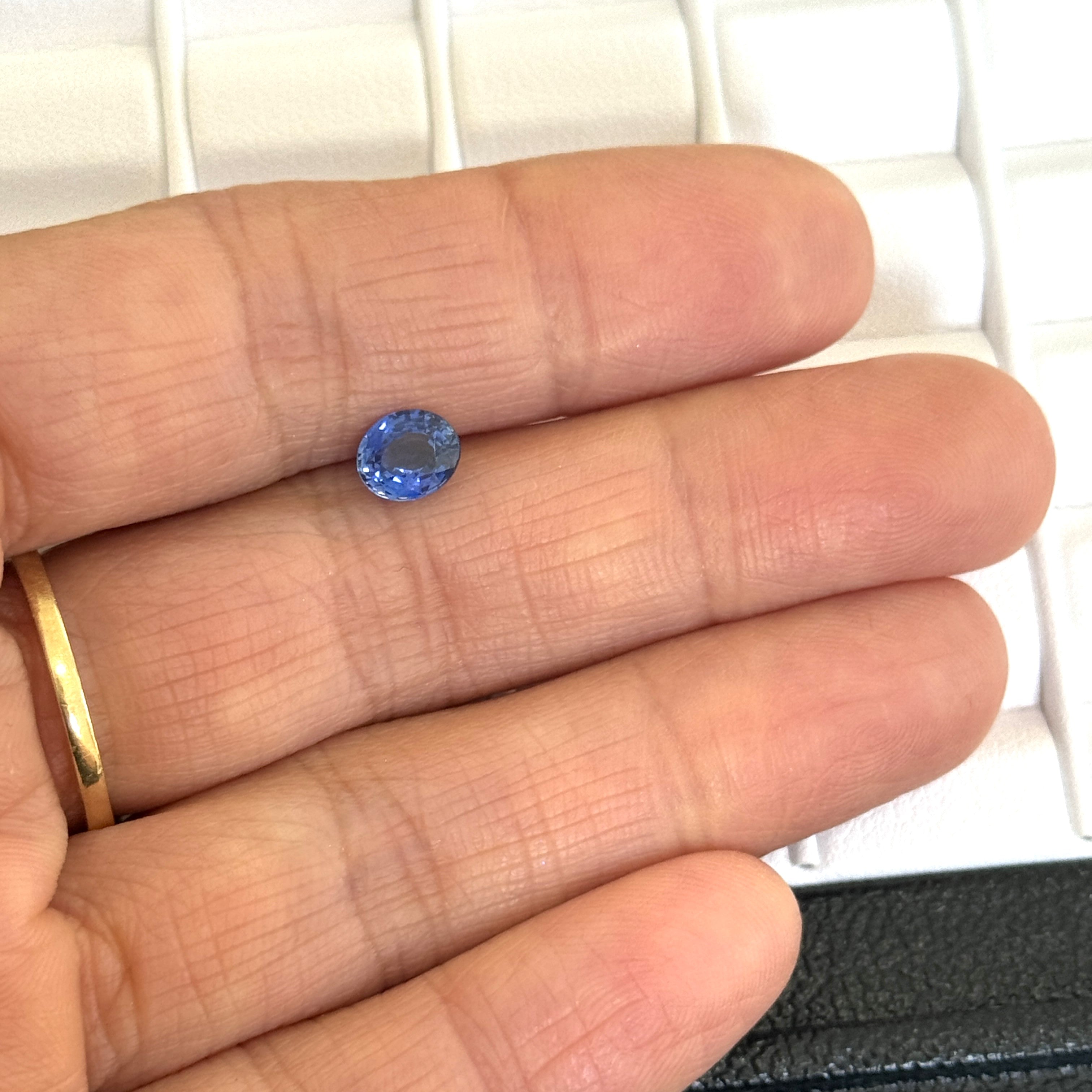 Blue Sapphire 1.04ct Oval