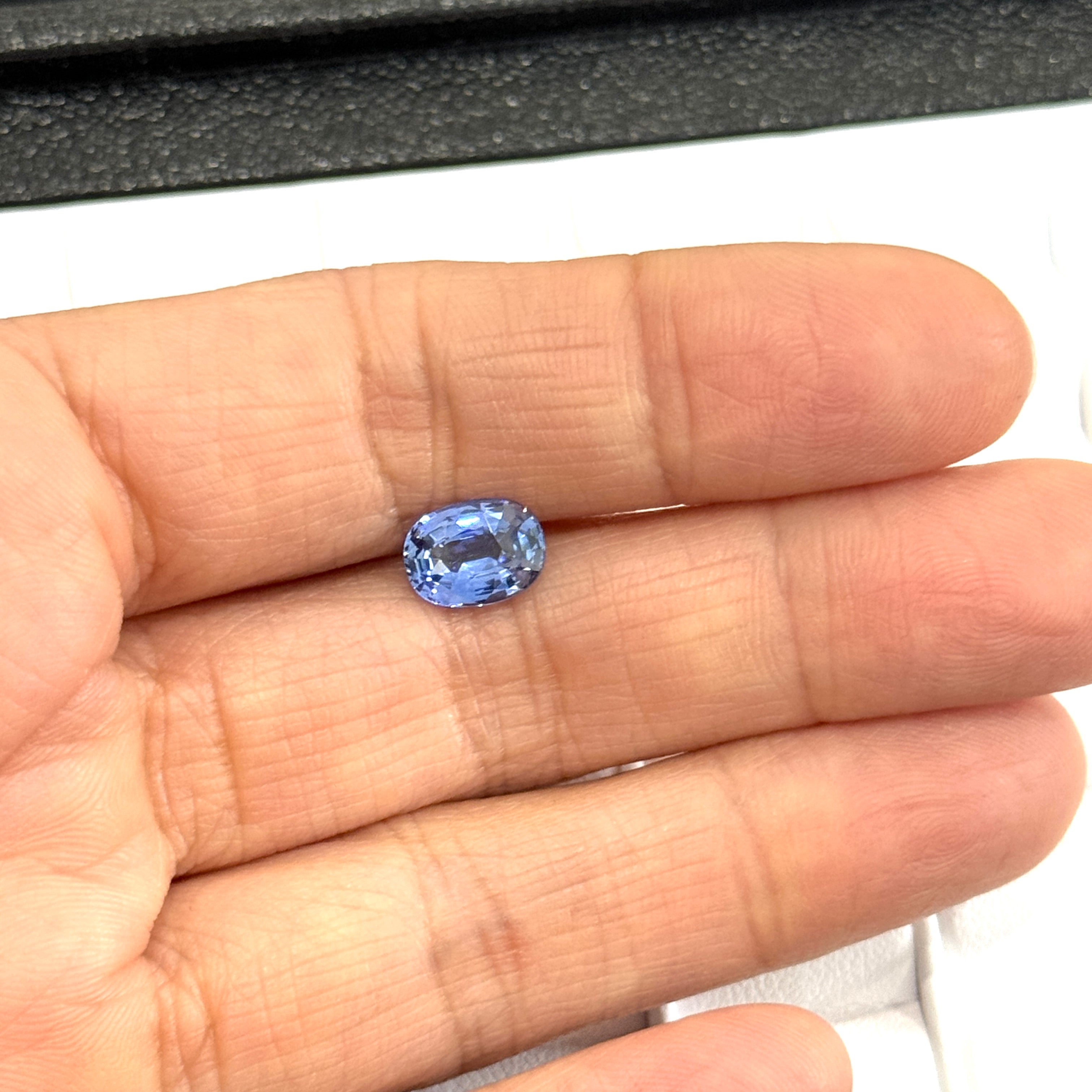 Blue Sapphire 2.12ct Oval