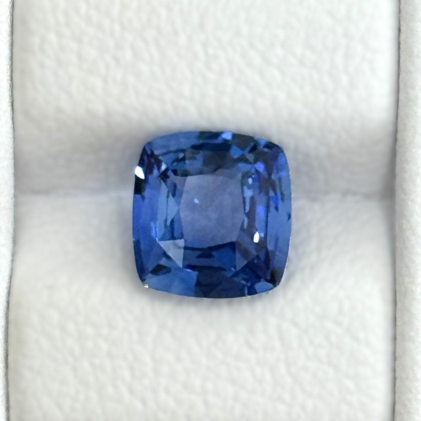 Blue Sapphire 1.67ct Cushion