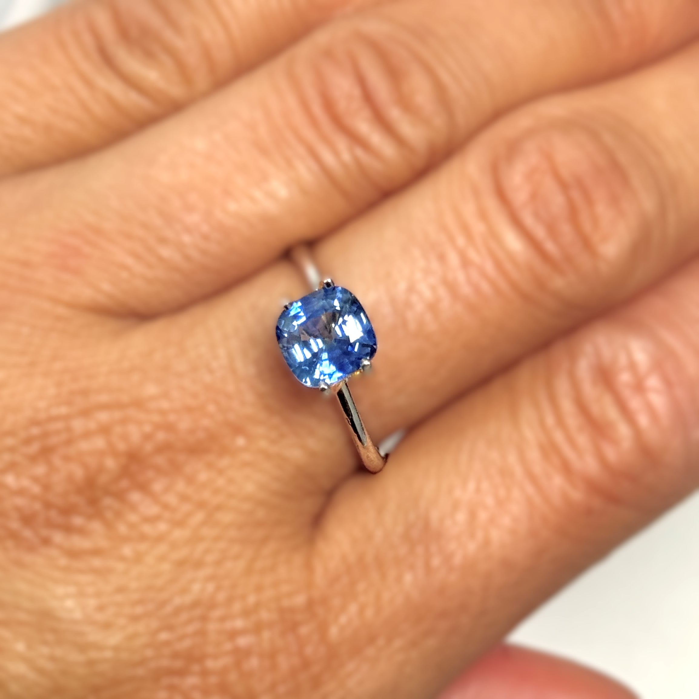 Blue Sapphire 2.04ct Cushion