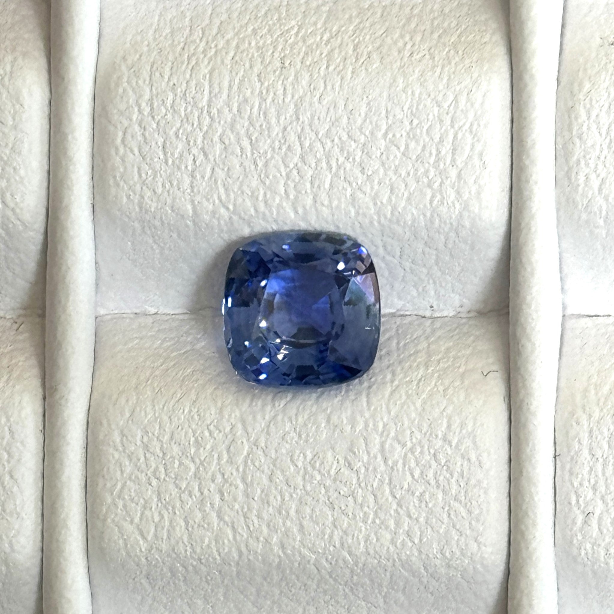 Blue Sapphire 1.37ct Cushion