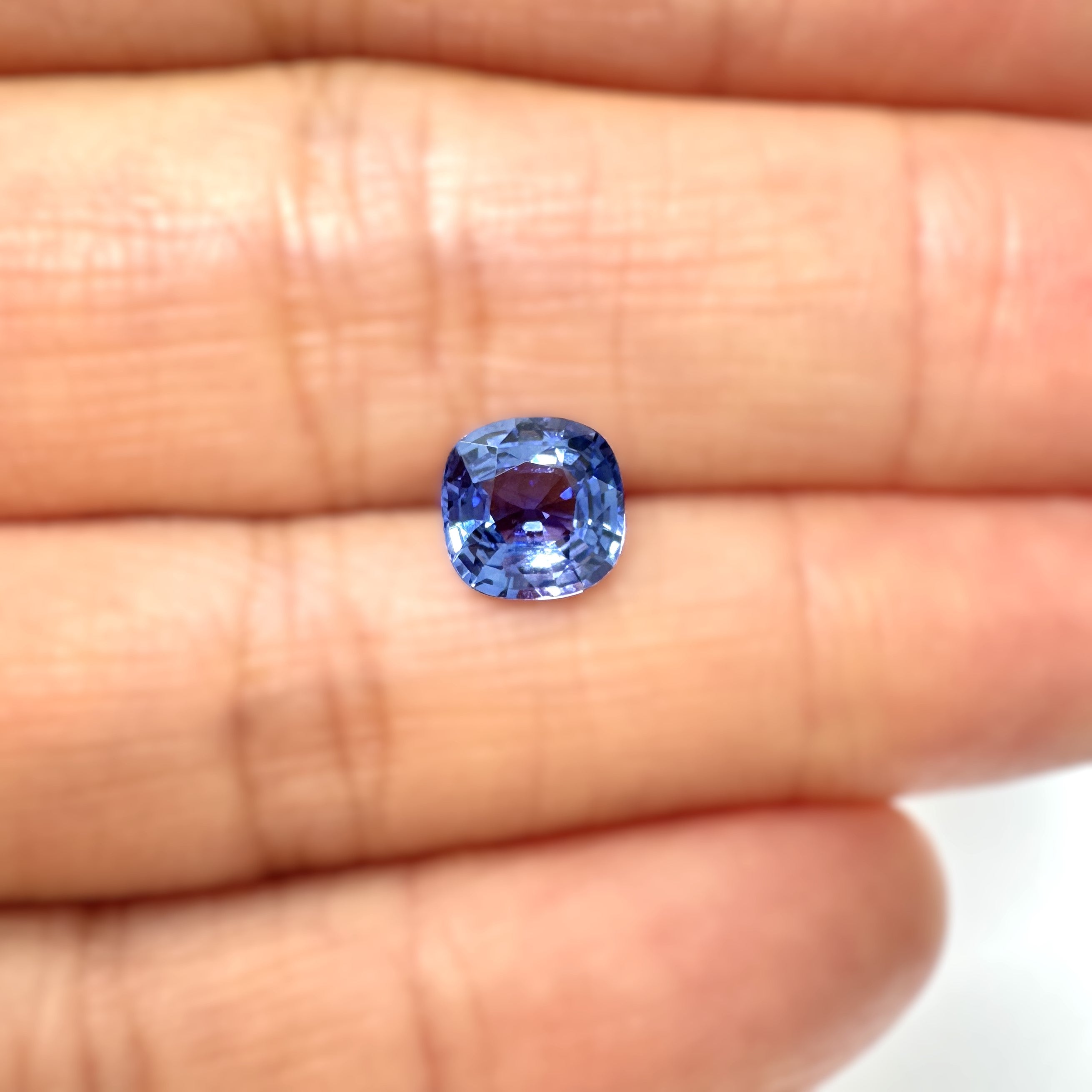 Blue Sapphire 1.39ct Cushion