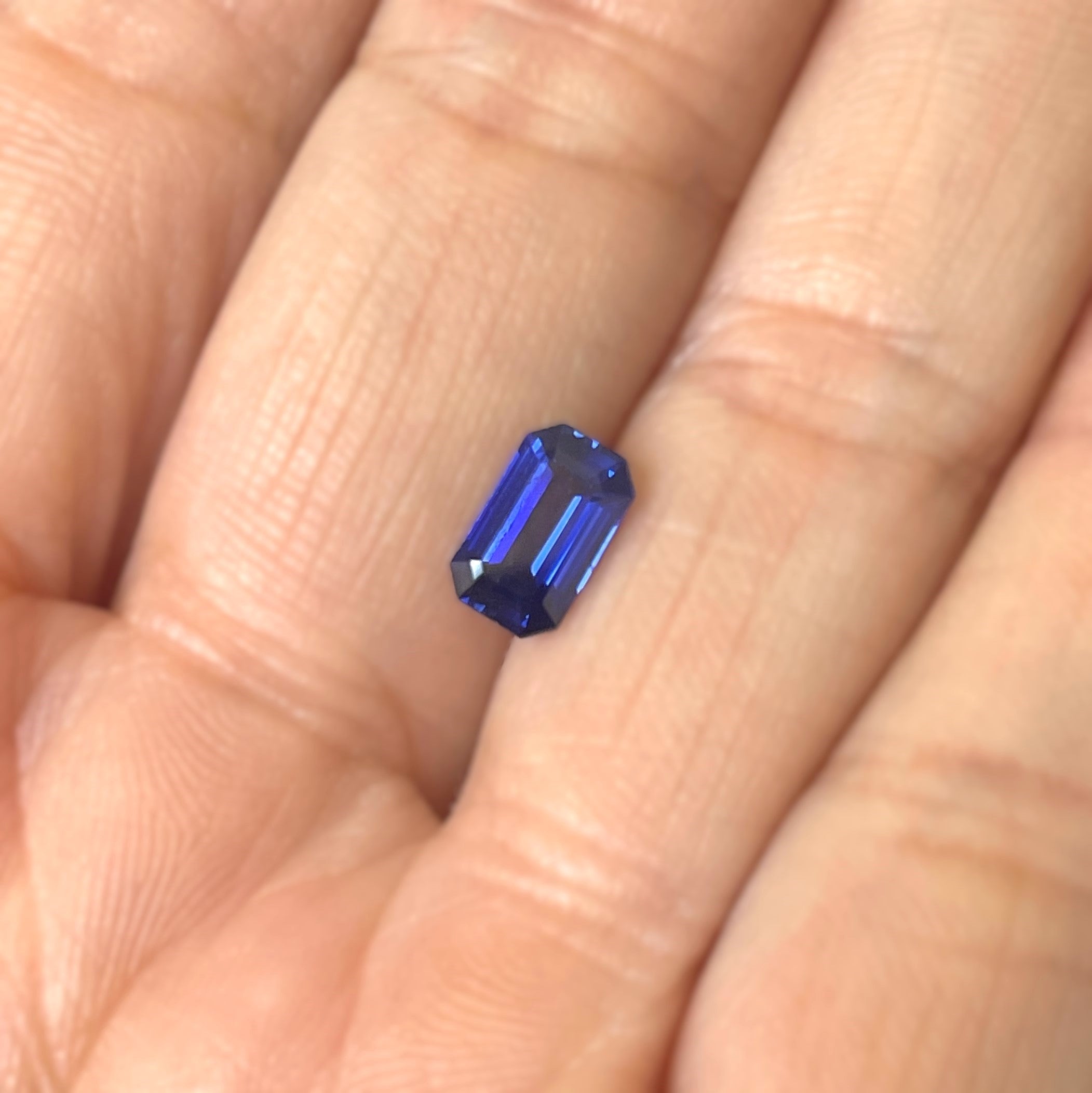 Blue Sapphire 1.13ct Octagonal