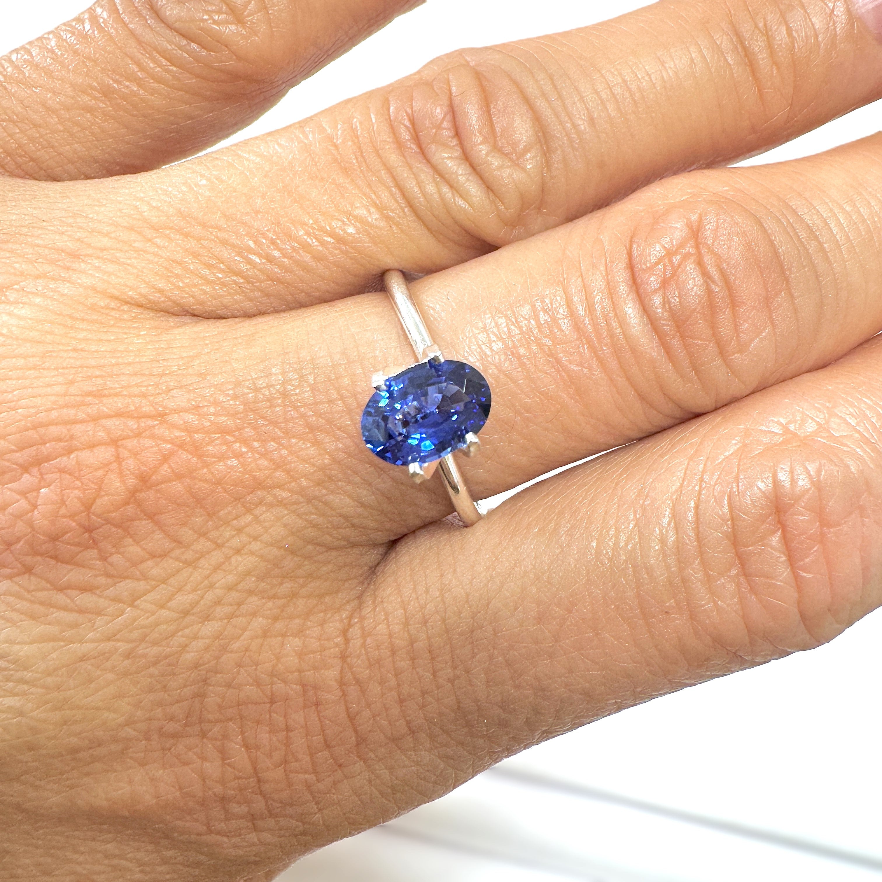Blue Sapphire 1.18ct Oval