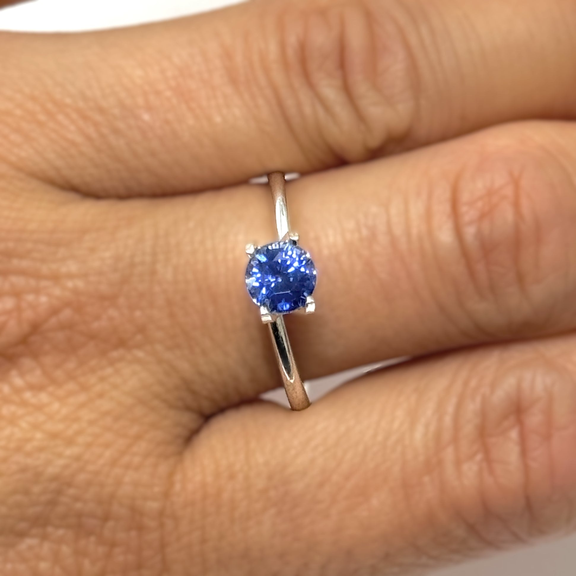 Blue Sapphire 1.03ct Round