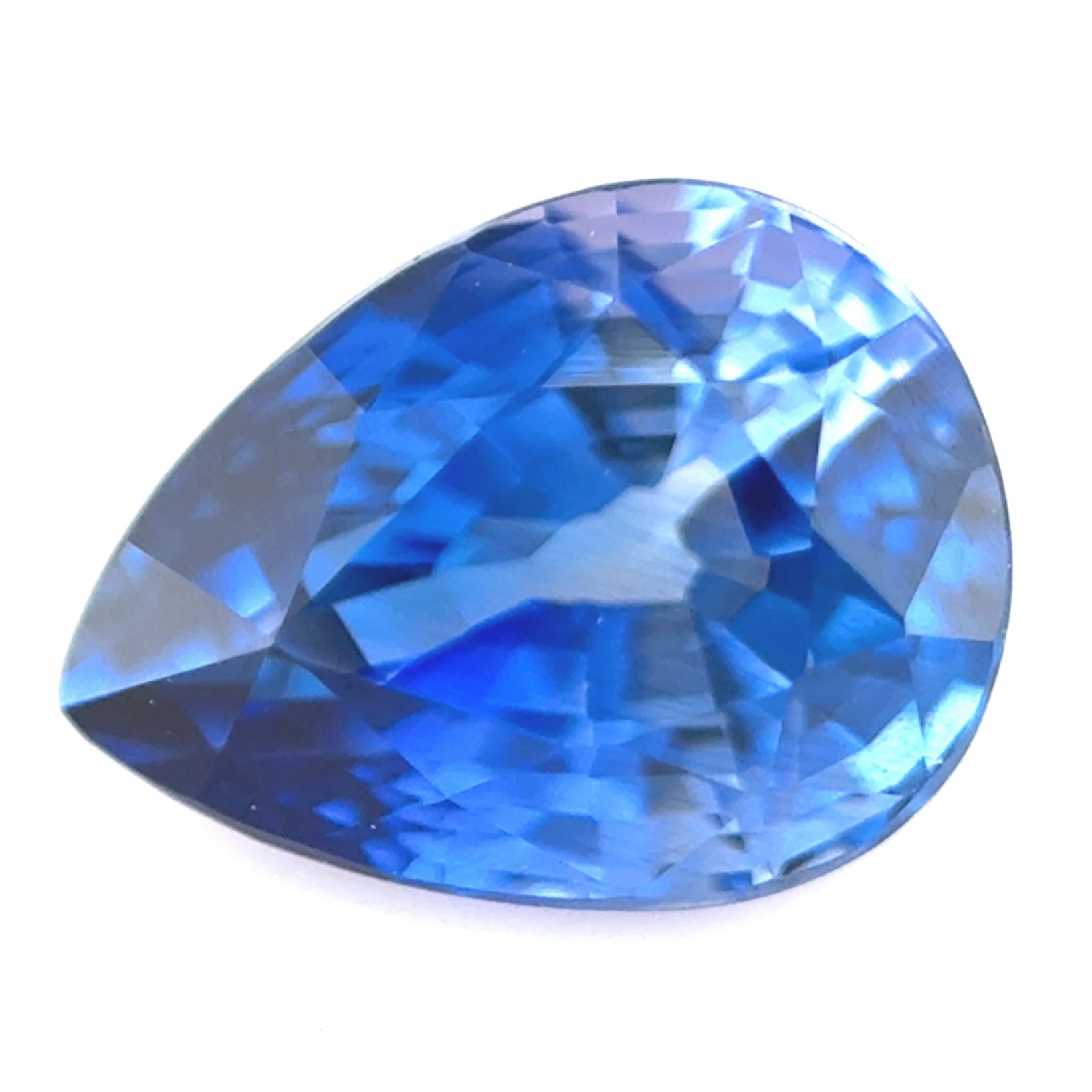 Blue Sapphire 1.44ct Pear