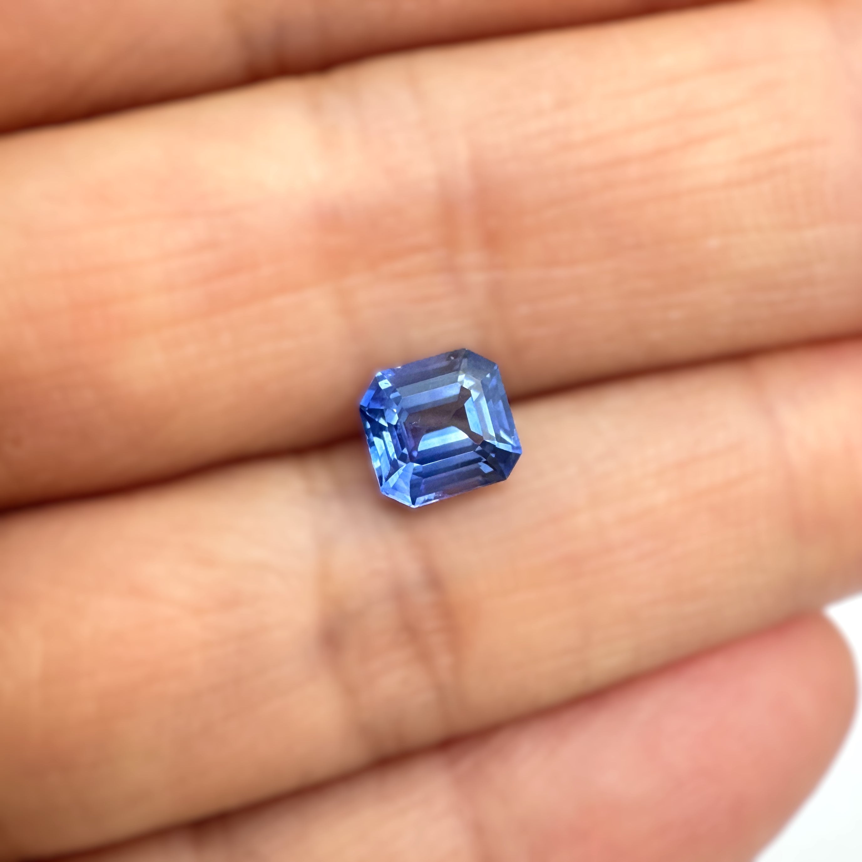 Blue Sapphire 1.18ct Octagonal