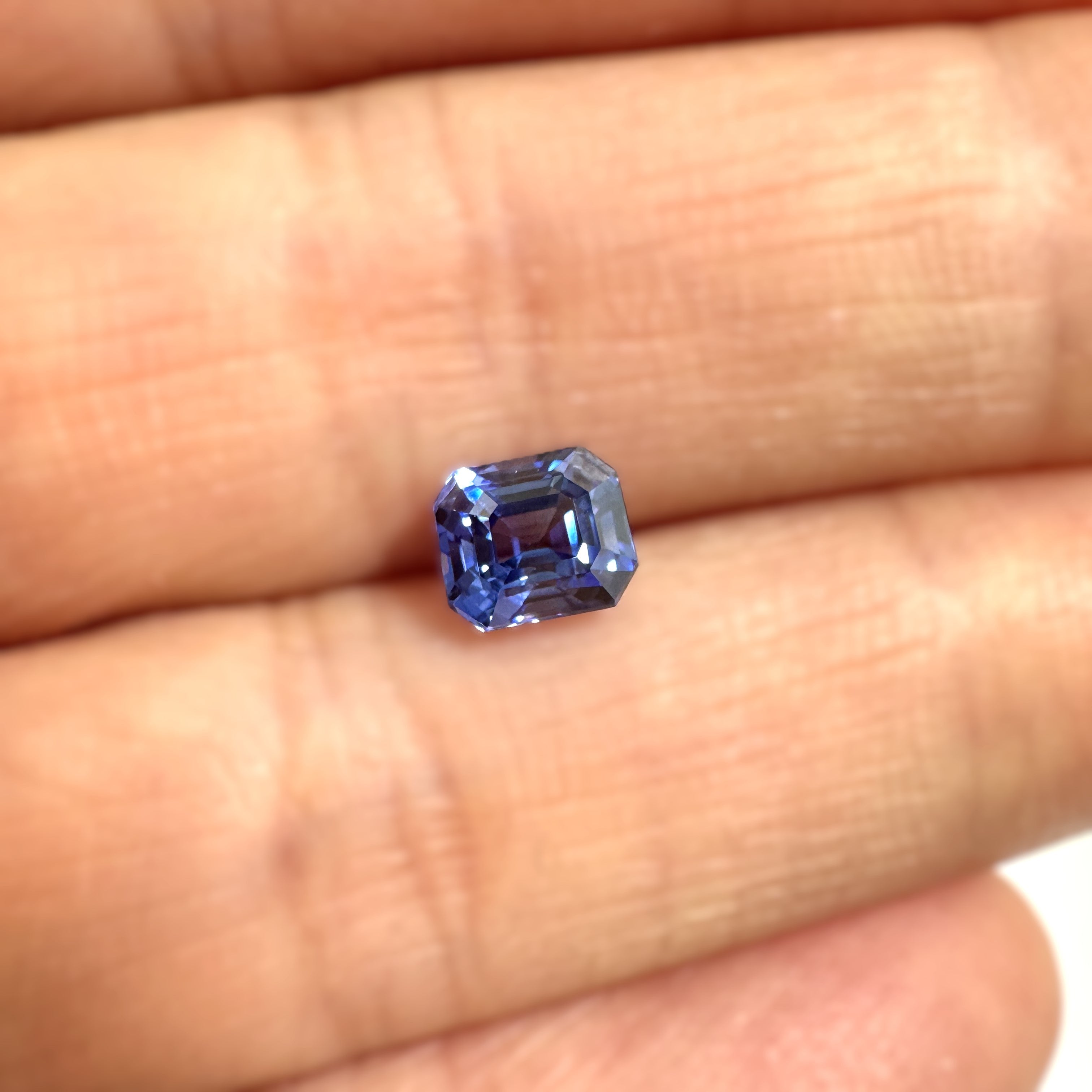 Blue Sapphire 1.17ct Octagonal