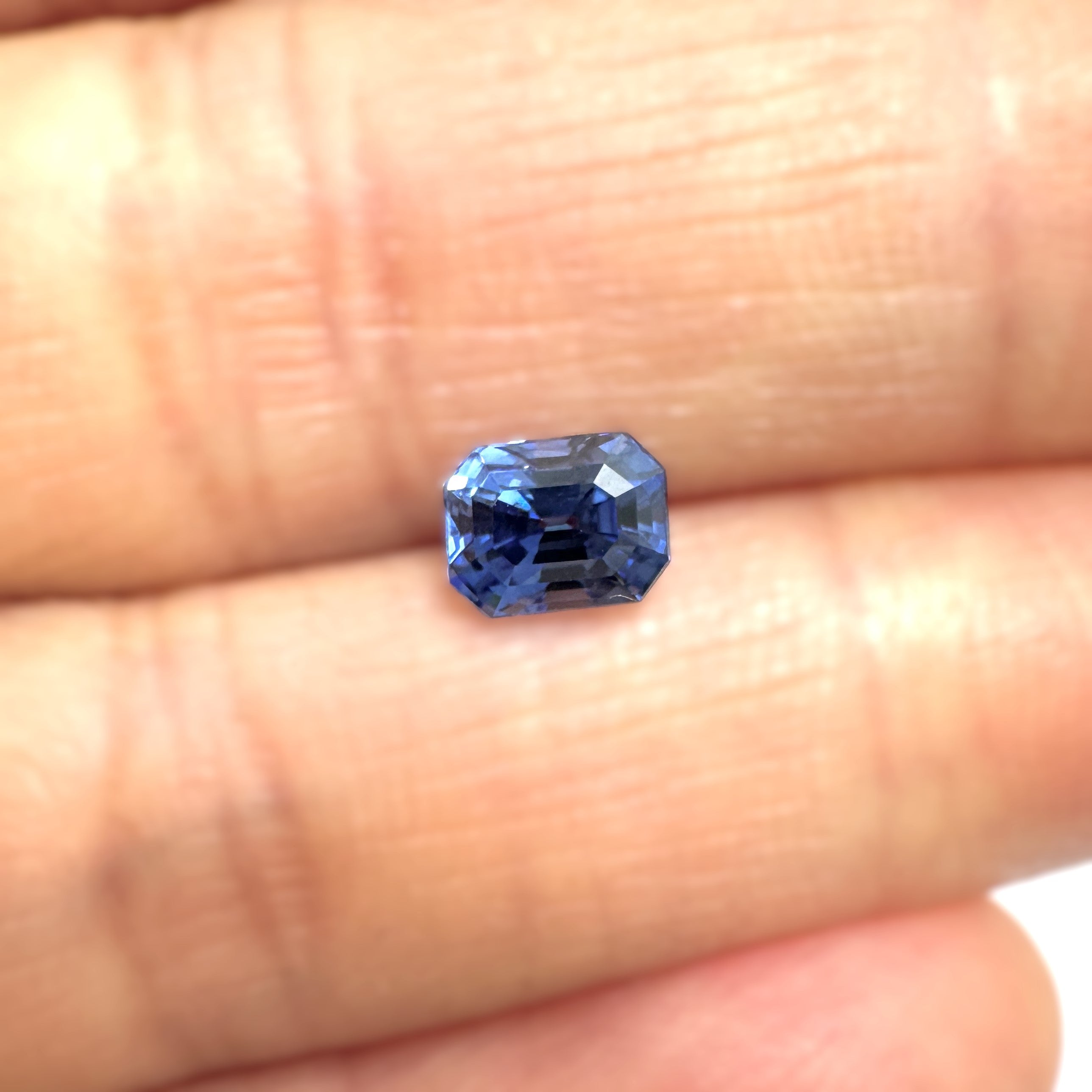 Blue Sapphire 1.08ct Octagonal