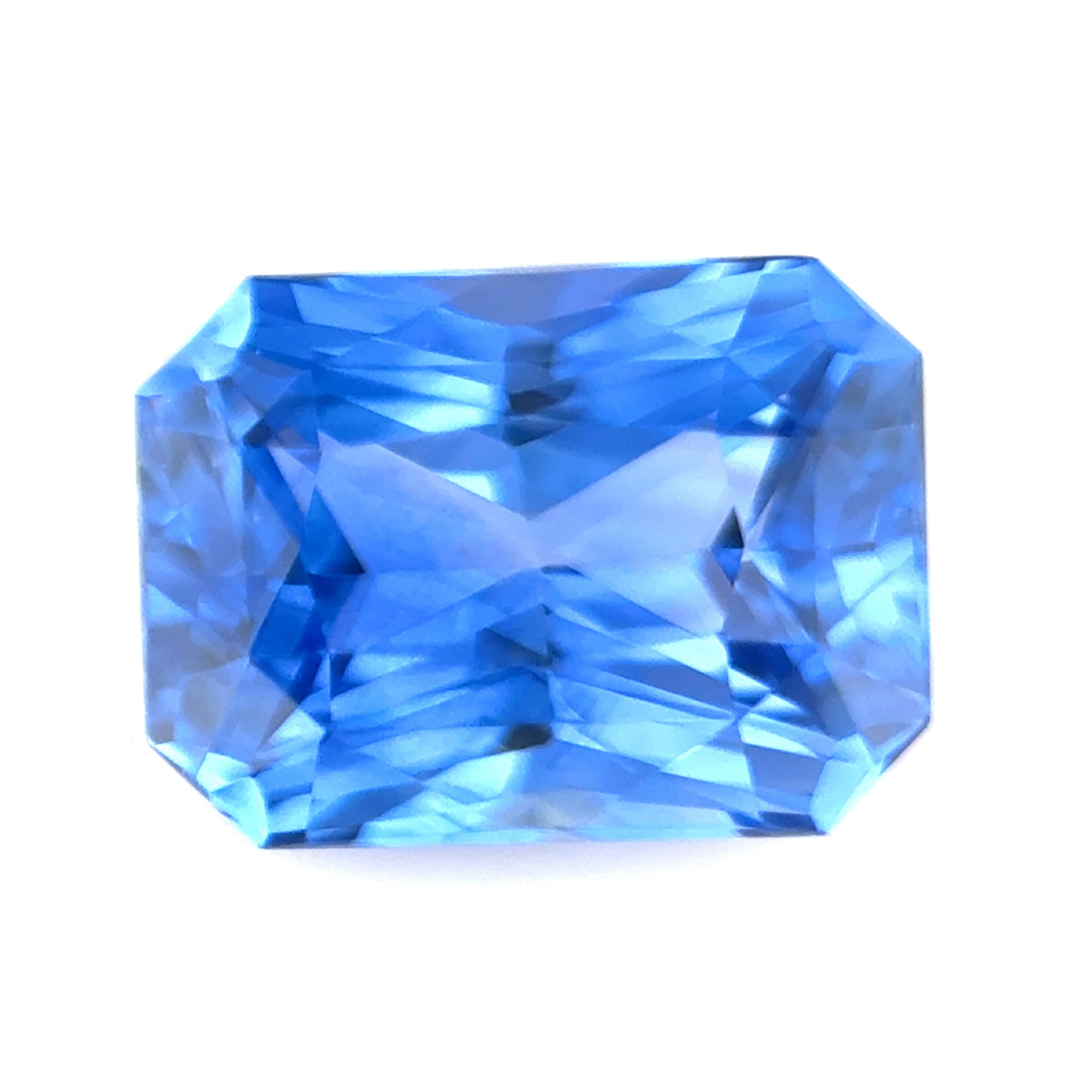 Blue Sapphire 1.19ct Radiant