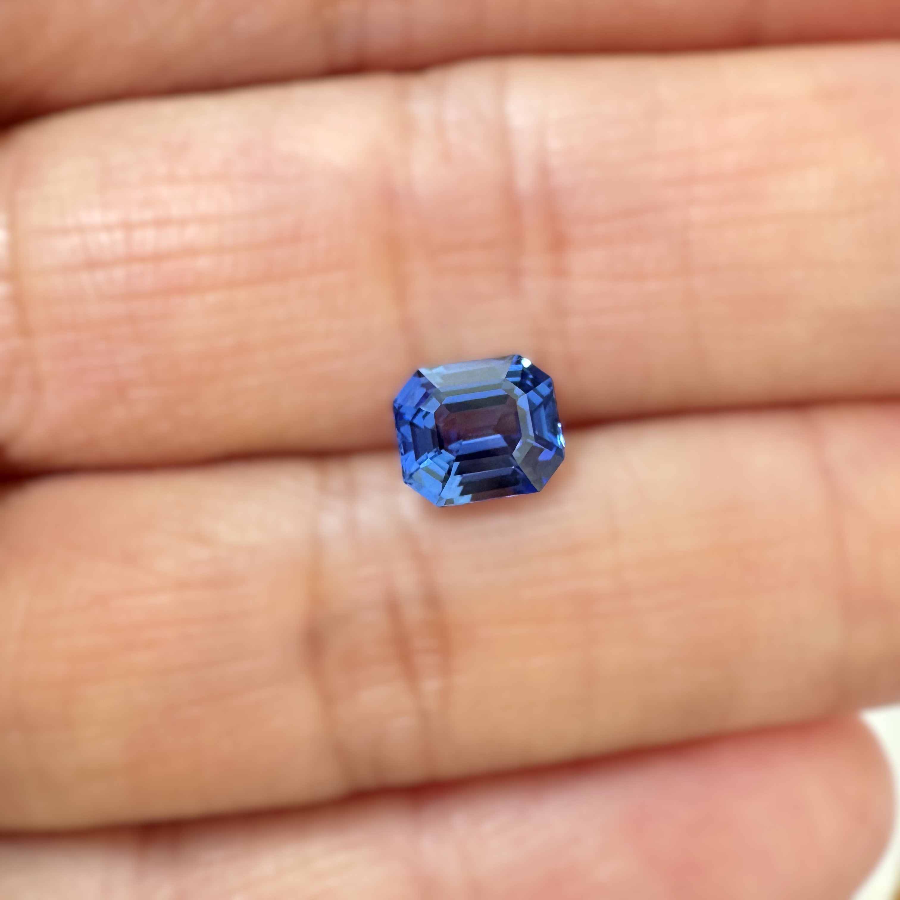 Blue Sapphire 1.24ct Octagonal