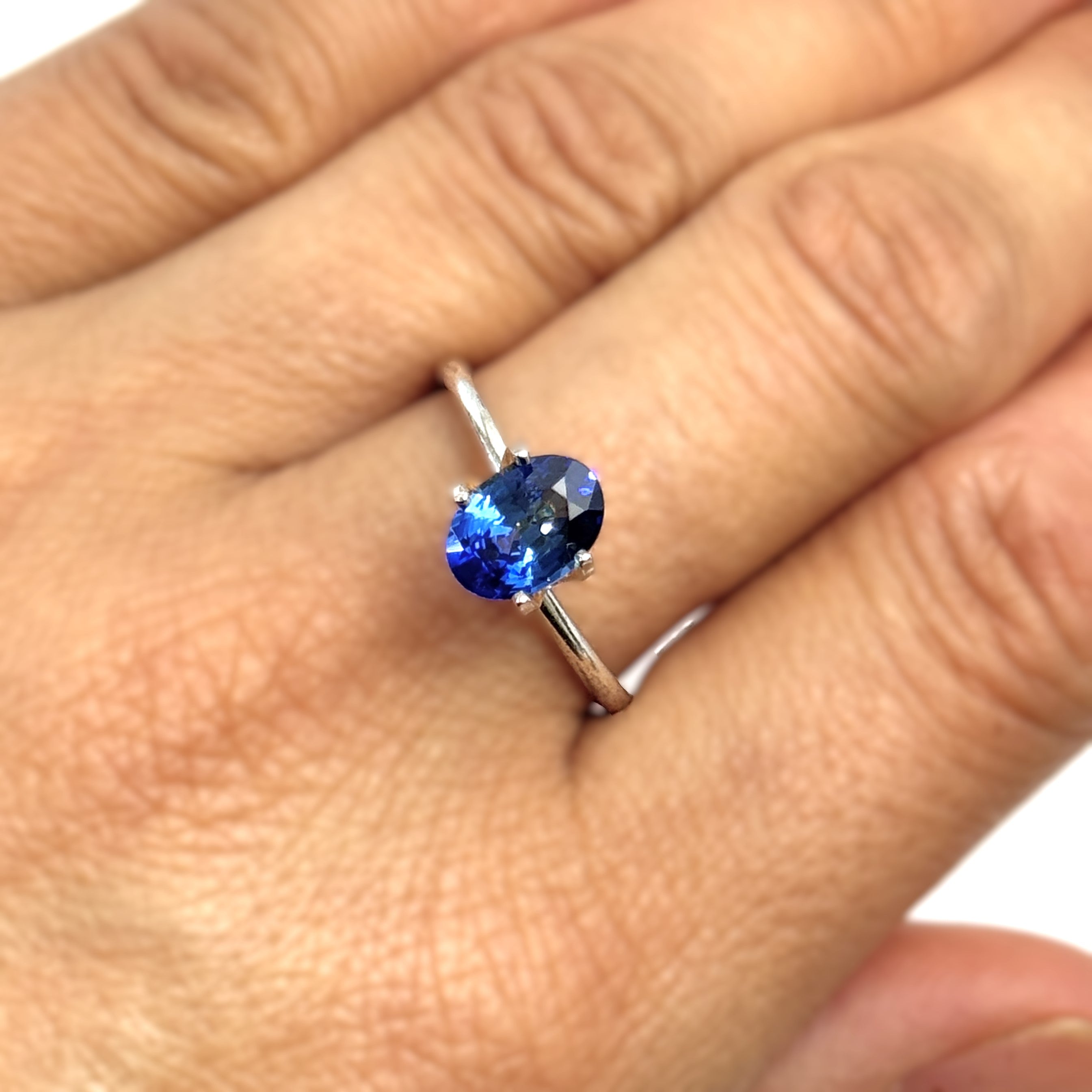 Blue Sapphire 1.63ct Oval