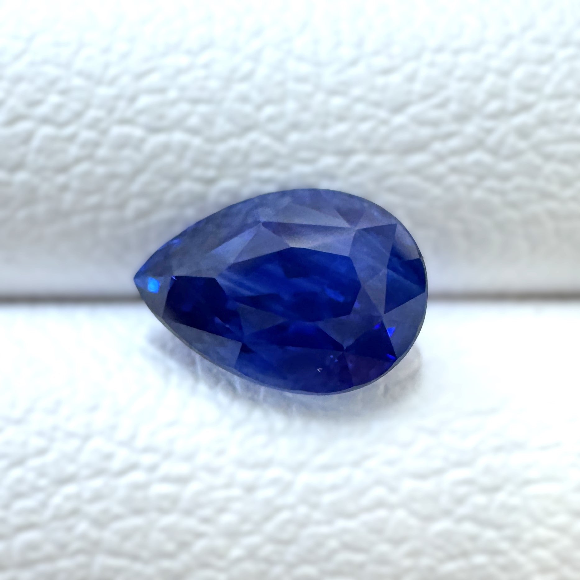 Blue Sapphire 1.09ct Pear