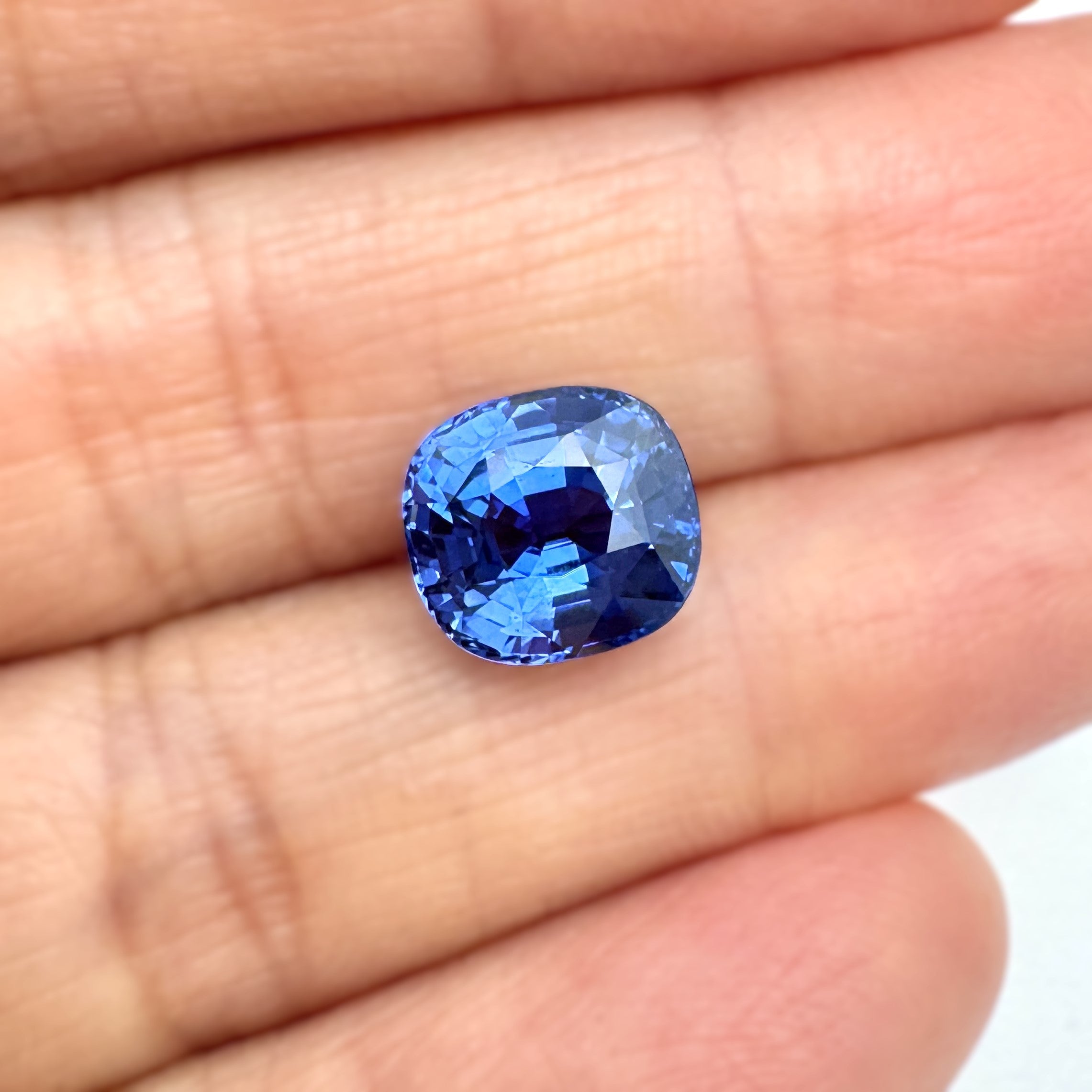 Blue Sapphire 4.27ct Cushion