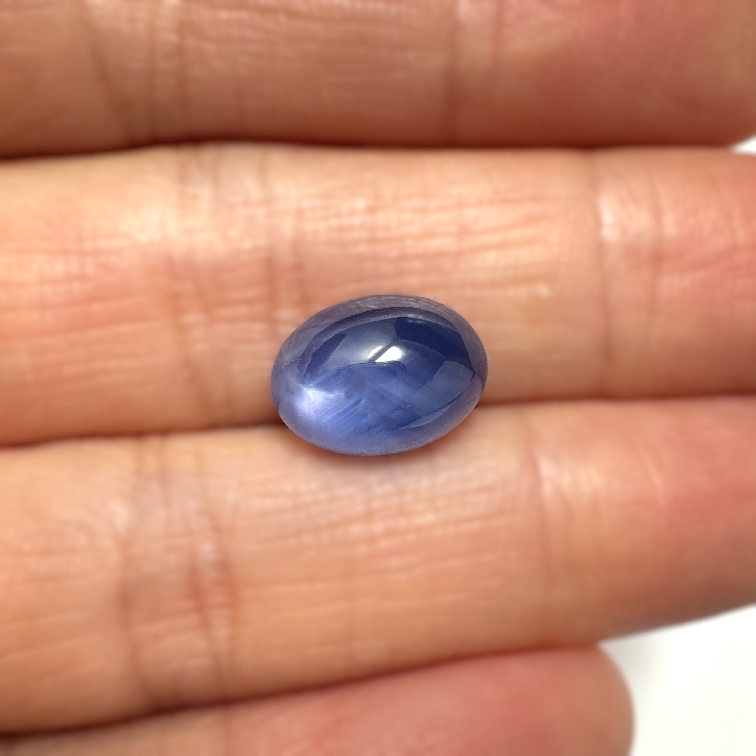 Blue Sapphire 5.04ct Cabochon