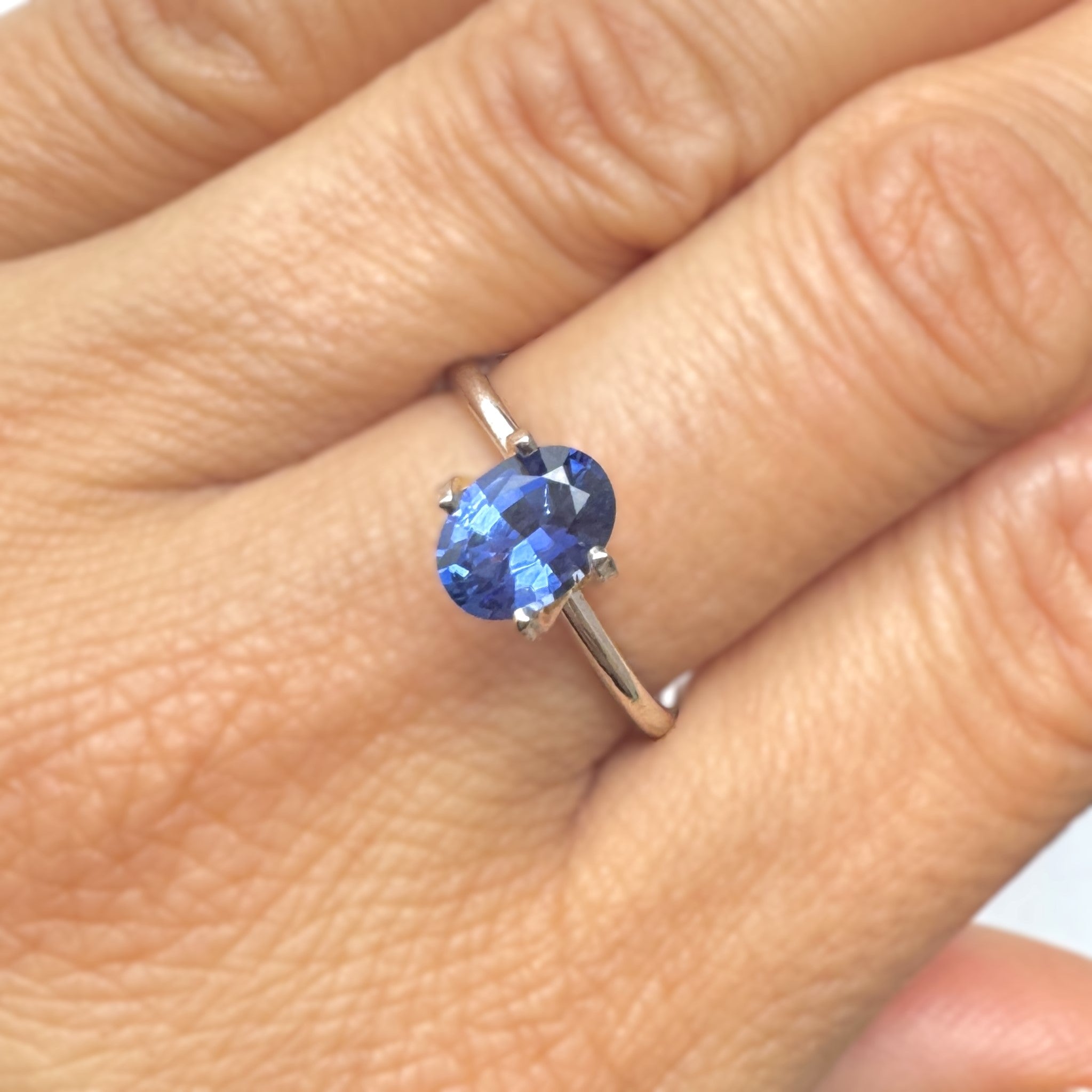 Blue Sapphire 1.19ct Oval