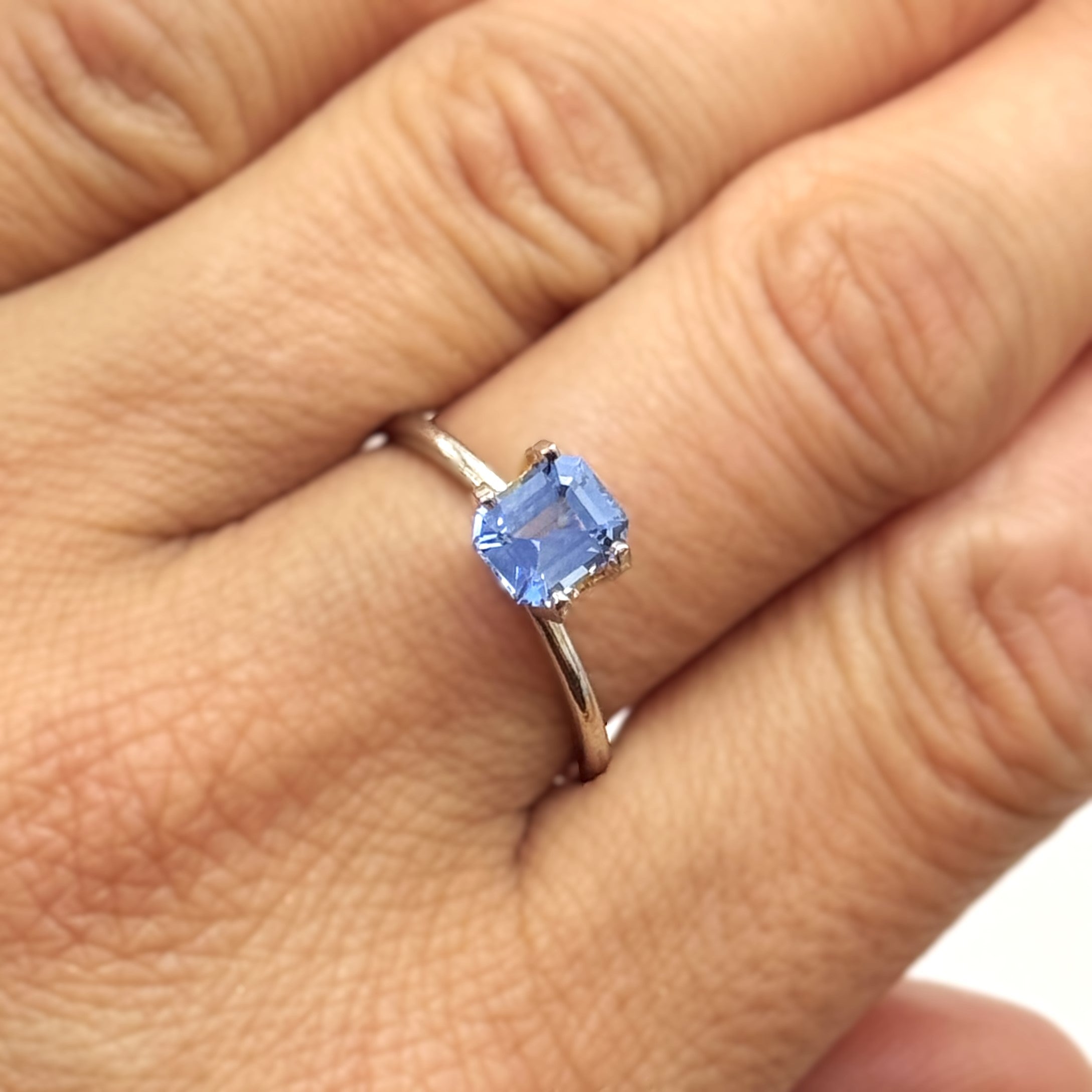 Blue Sapphire 1.27ct Octagonal