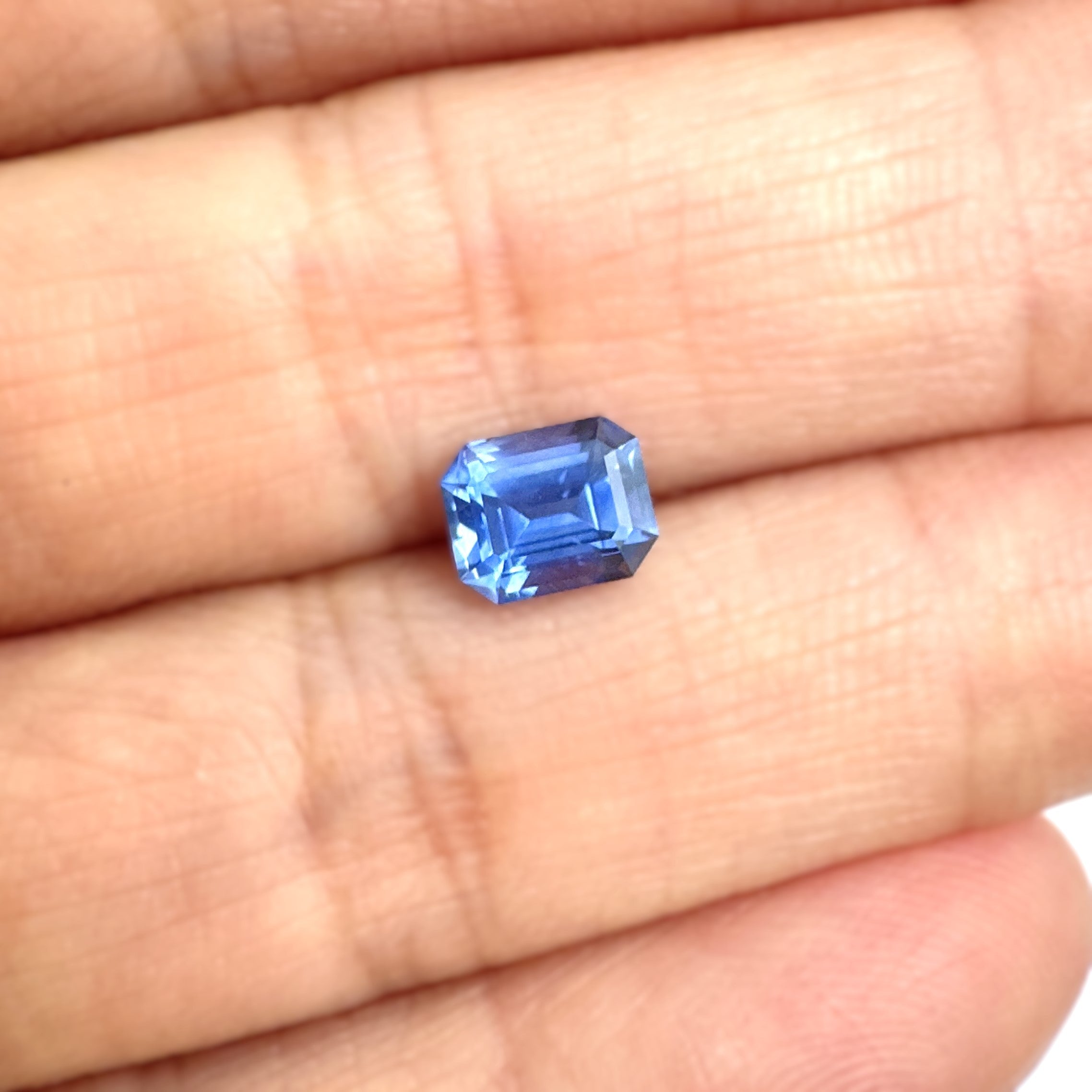 Blue Sapphire 1.22ct Octagonal