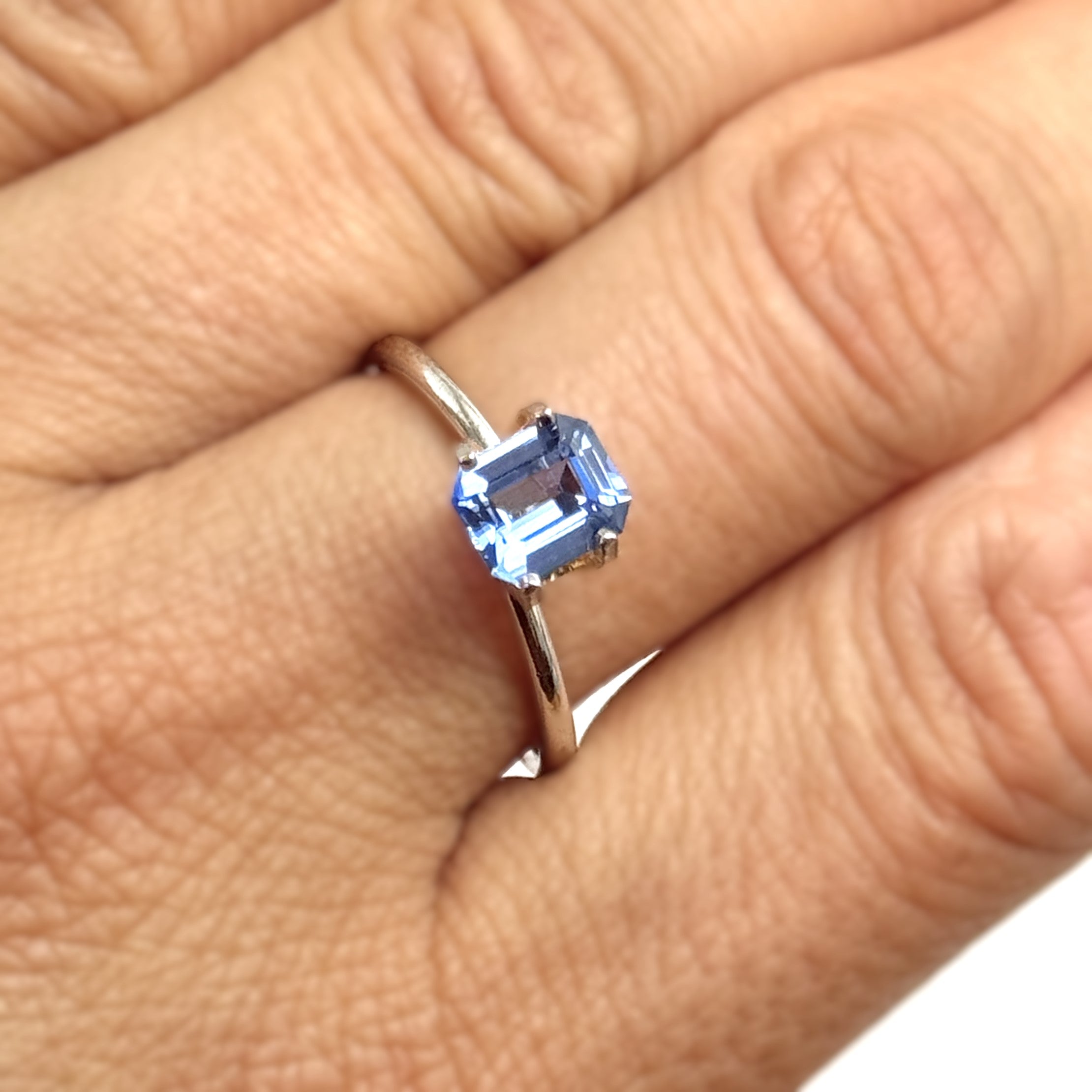 Blue Sapphire 1.15ct Octagonal