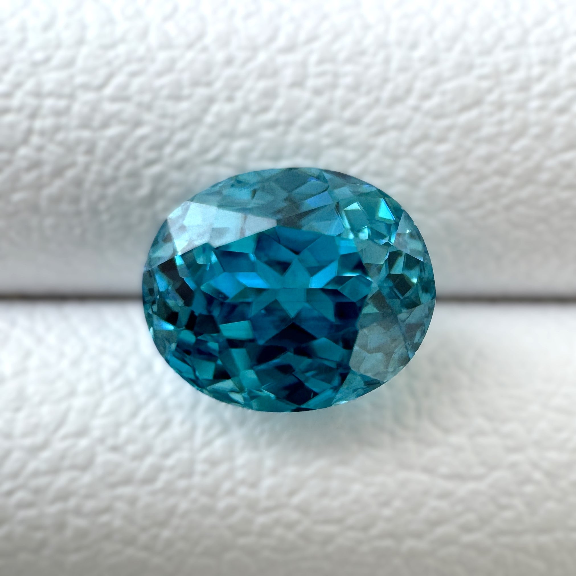 Blue Zircon 2.13ct Oval