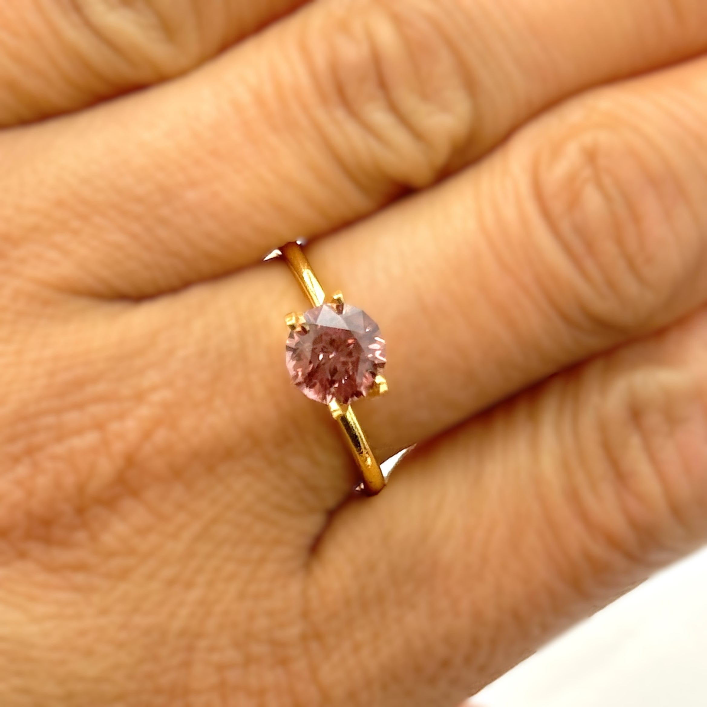 Pink Zircon 1.96ct Round