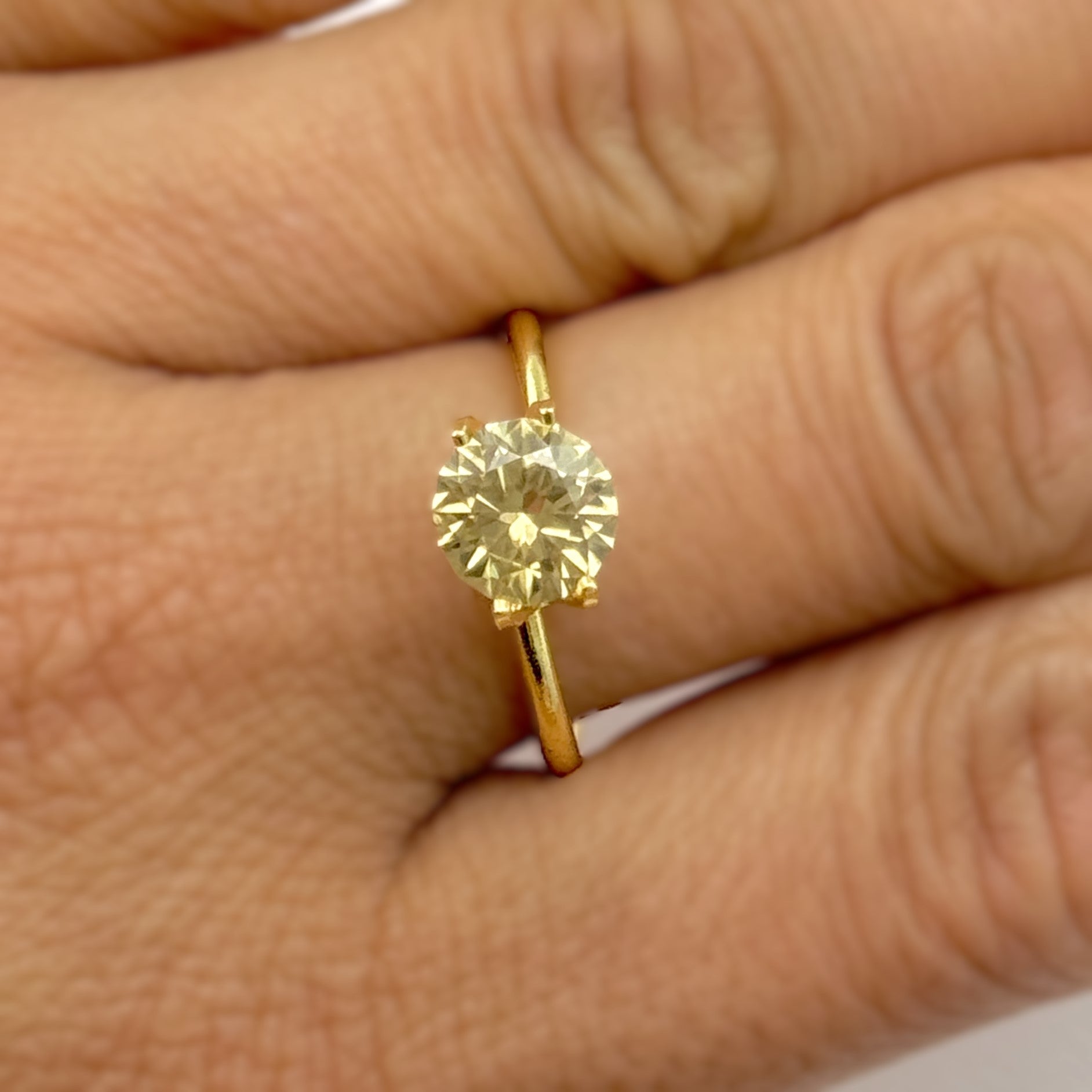 Yellow Zircon 1.66ct Round