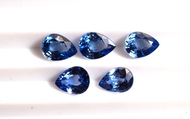 Blue Sapphire 1.32ct Pear
