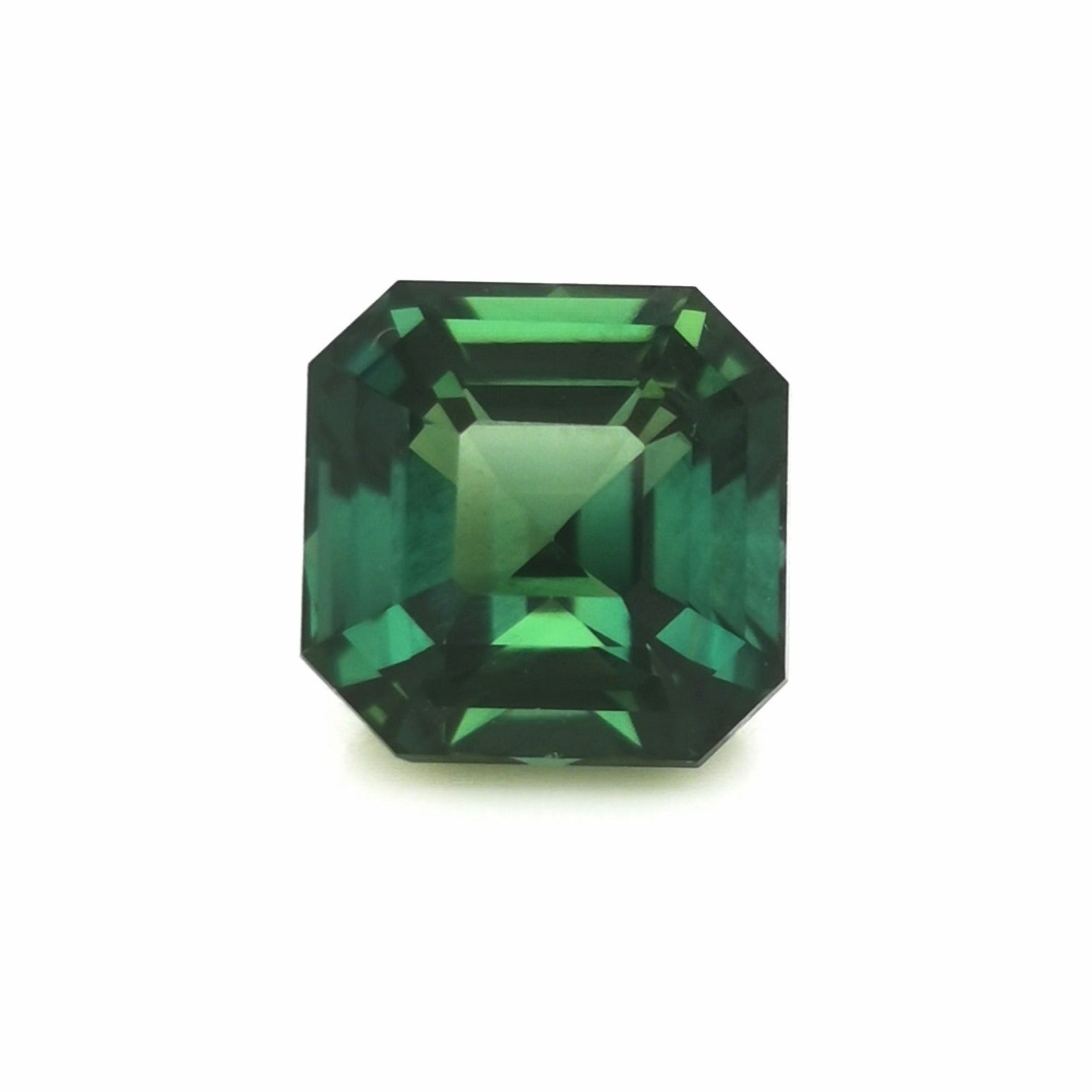 Green Sapphire 2.05ct Octagonal