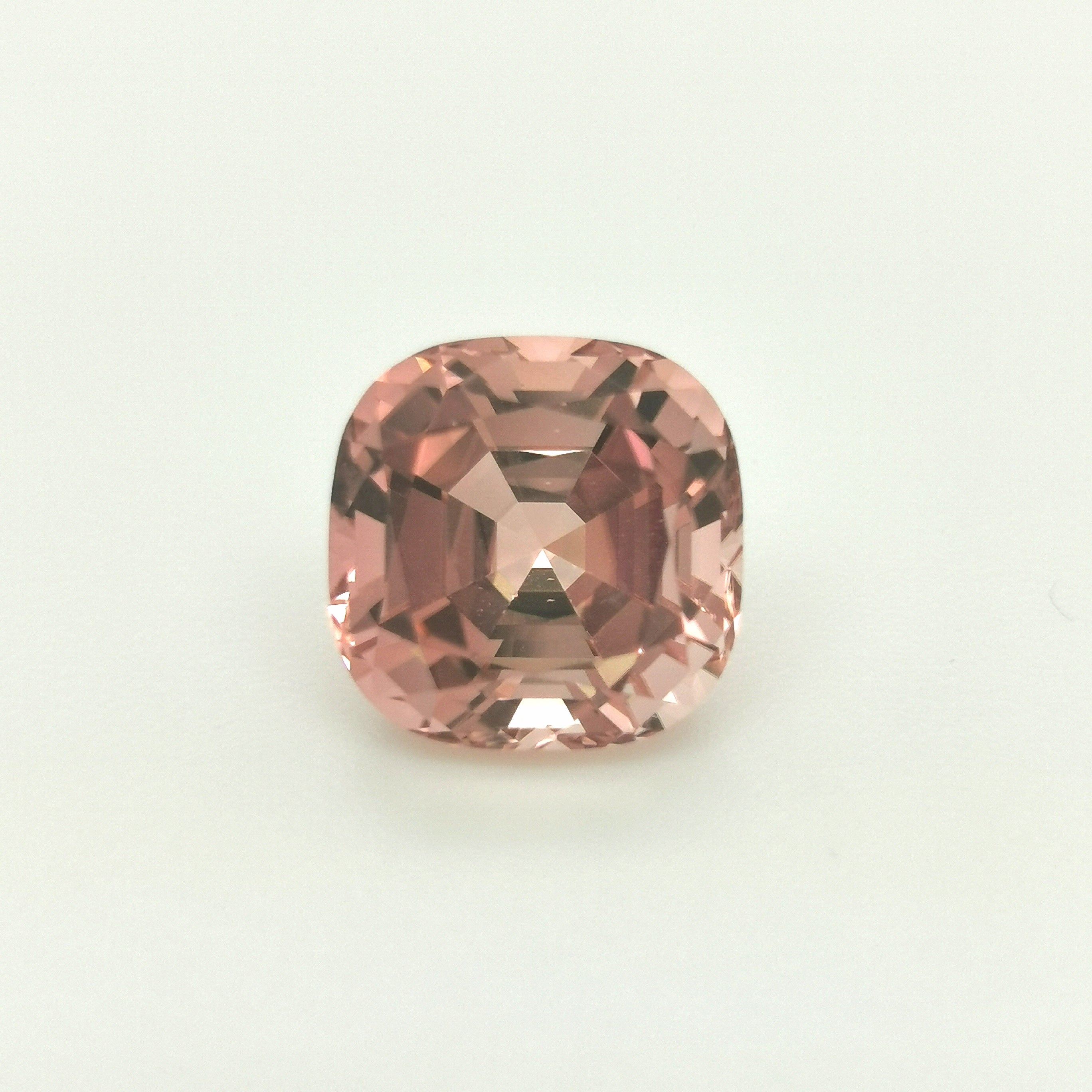 Peach Tourmaline 5.05ct Cushion