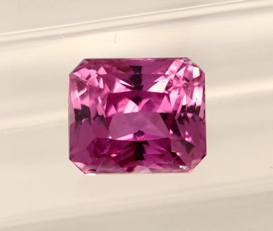 Pink Sapphire 1.39ct Radiant
