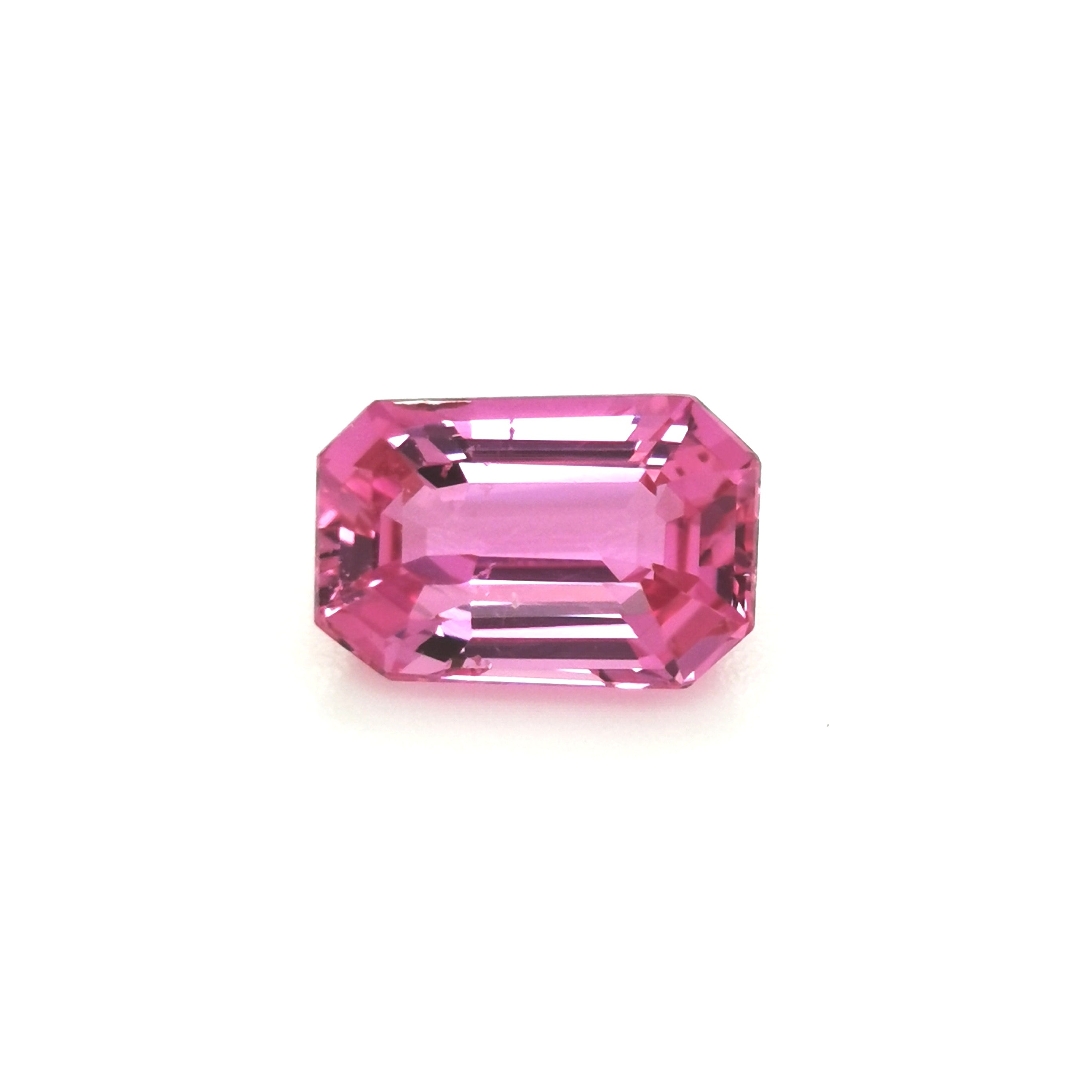 Pink Sapphire 1.61ct Octagonal