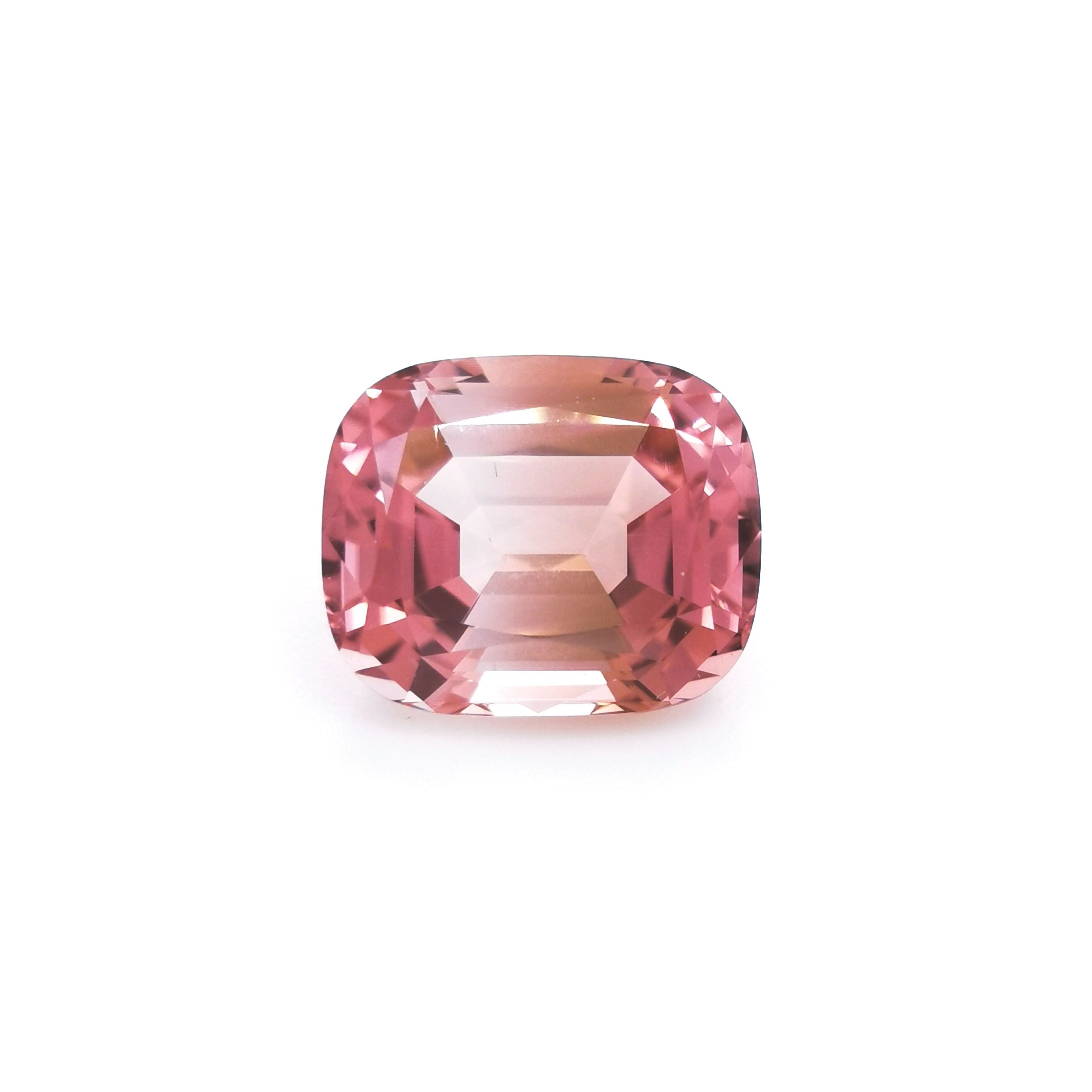 Pink Tourmaline 3.69ct Cushion