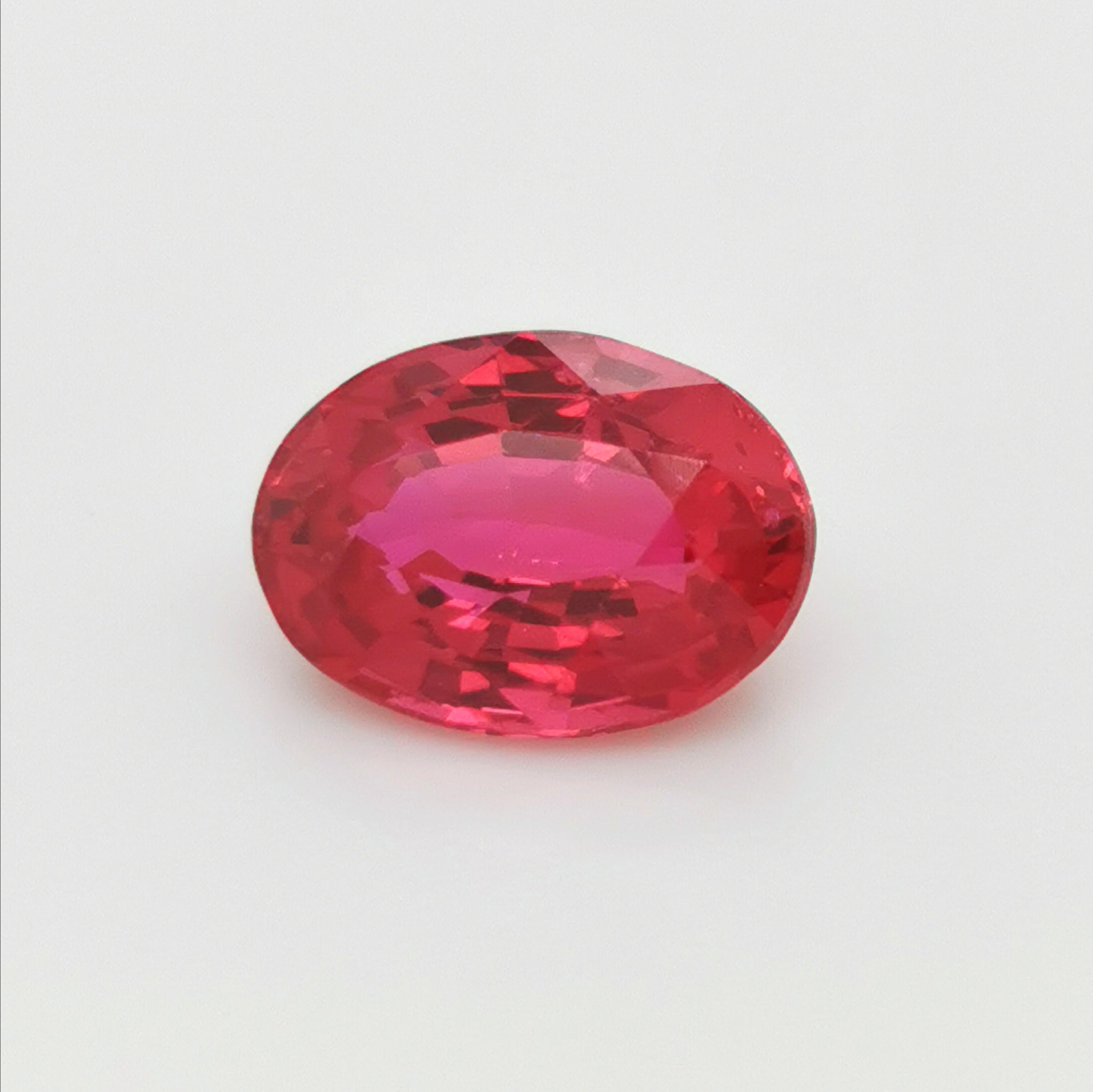 Ruby 2.04ct Oval