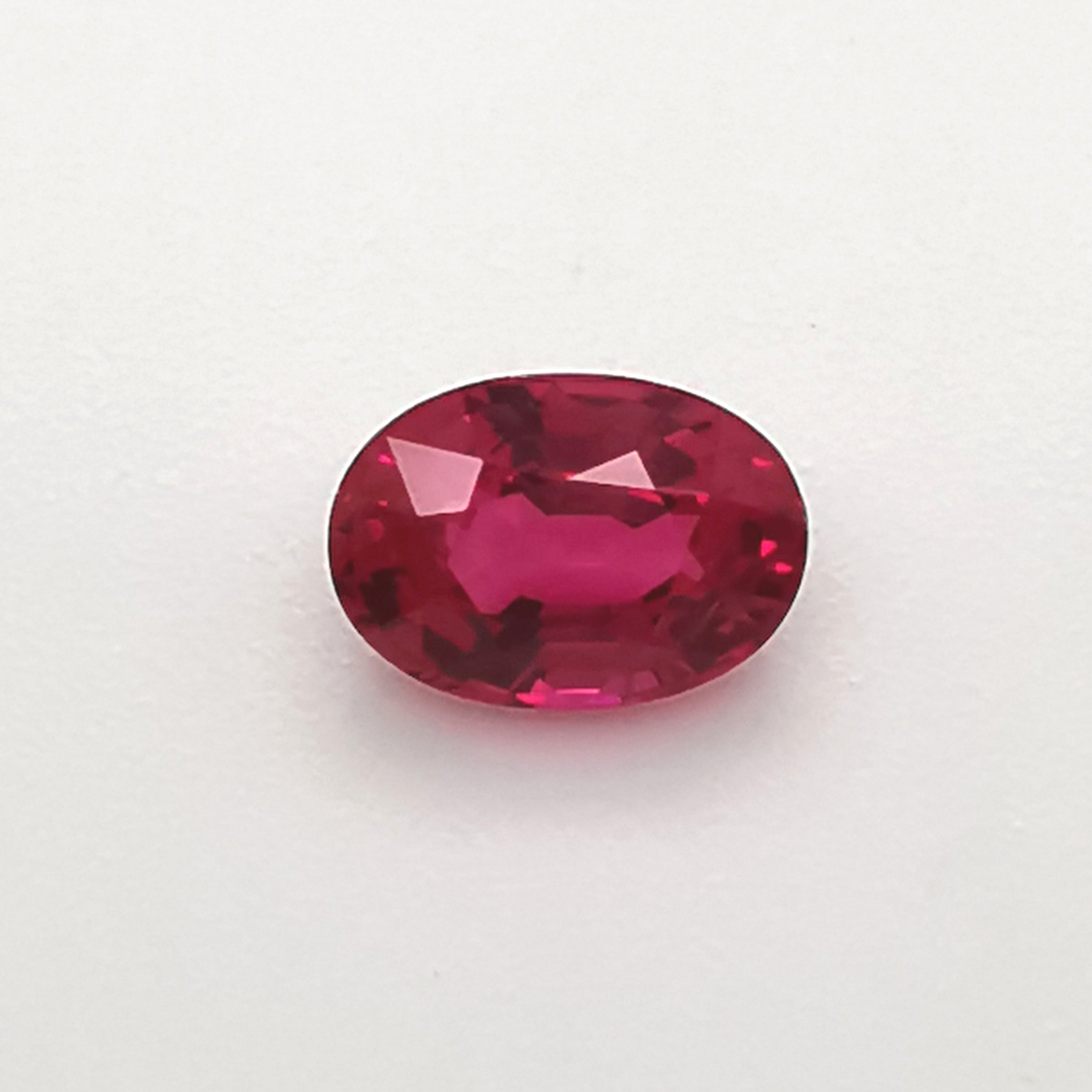 Ruby 1.24ct Oval
