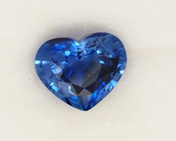 Blue Sapphire 2.58ct Heart