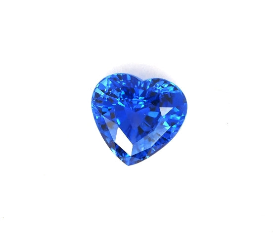 Blue Sapphire 5.55ct Heart
