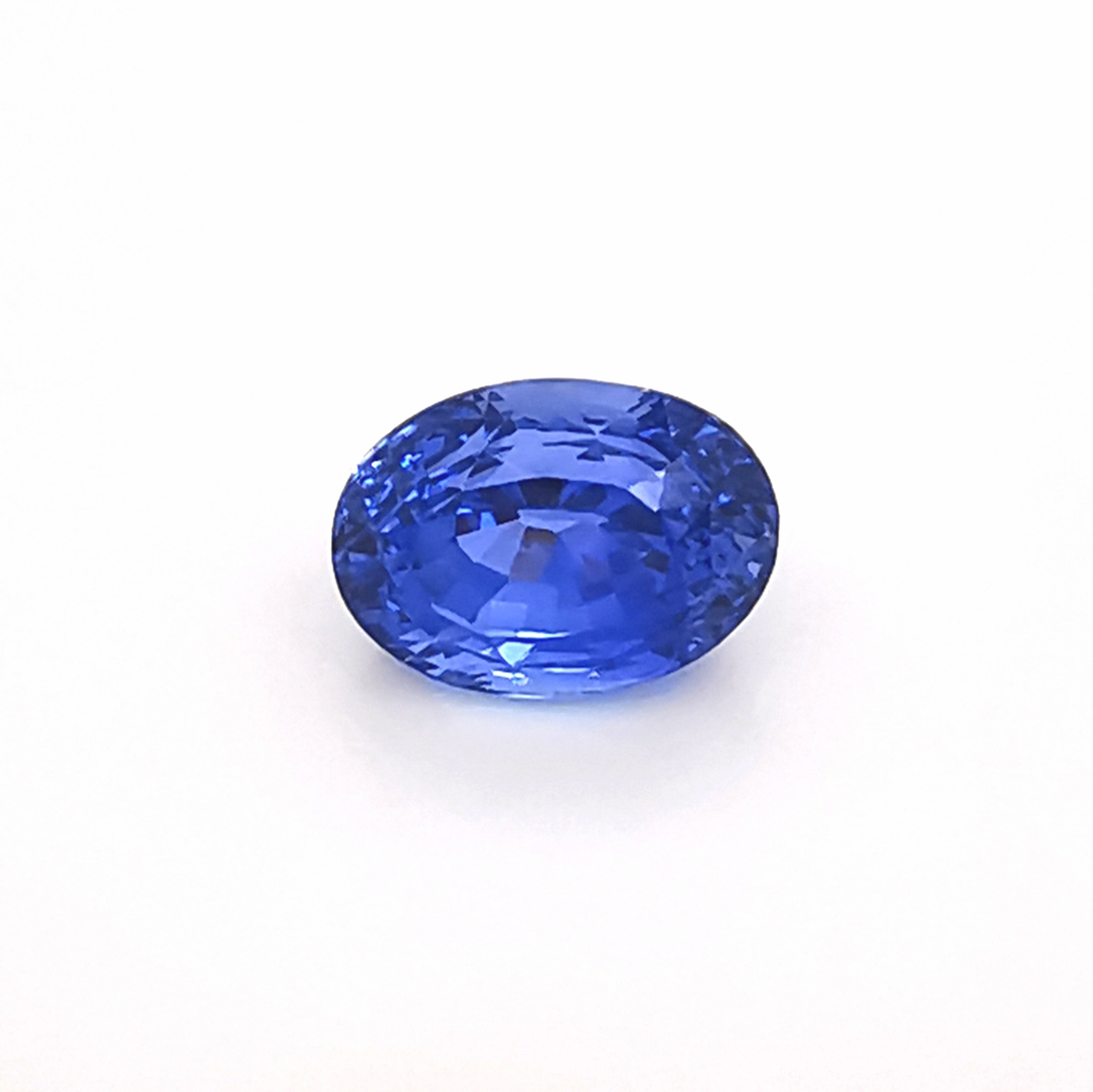 Blue Sapphire 4.16ct Oval