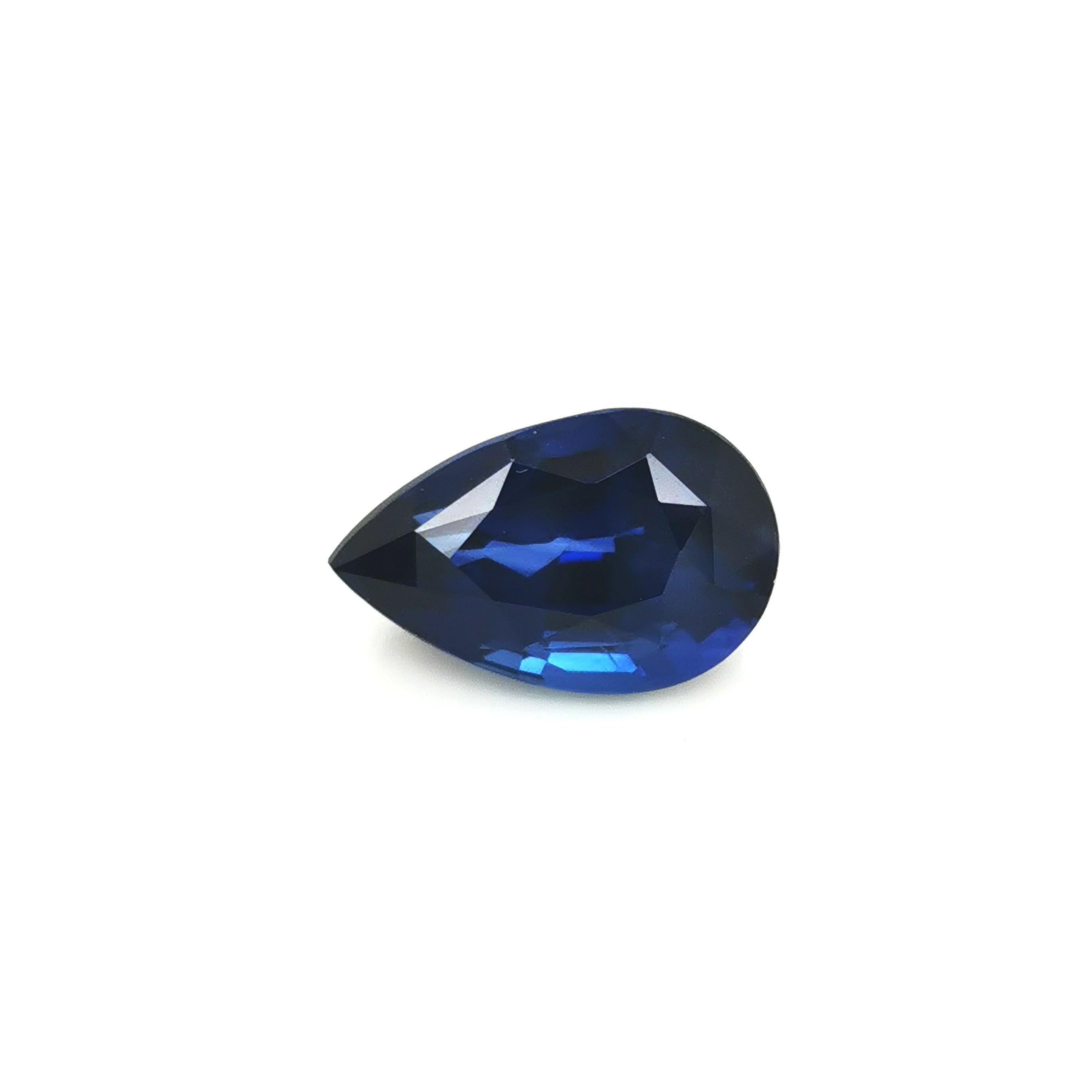 Blue Sapphire 2.58ct Pear