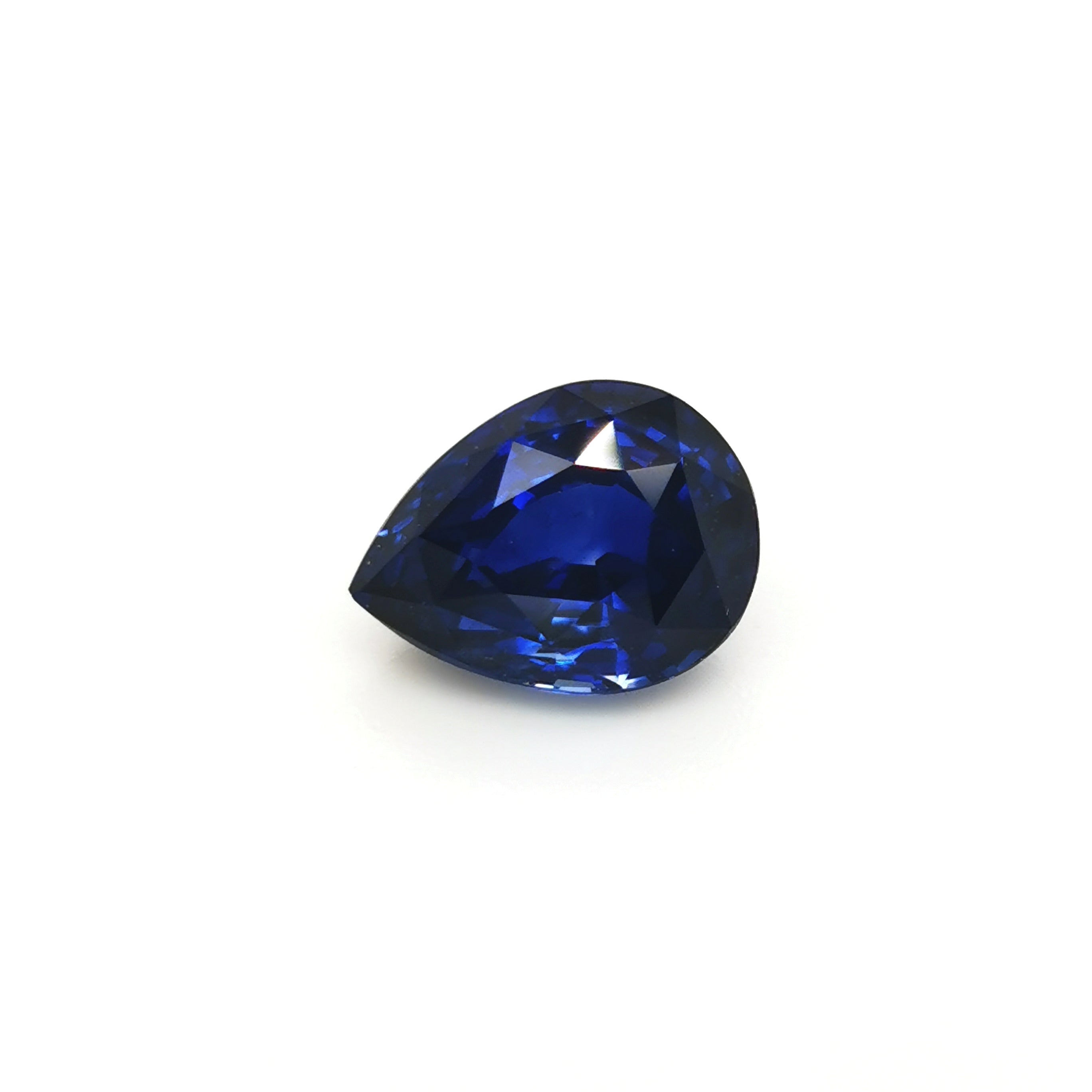 Blue Sapphire 2.37ct Pear