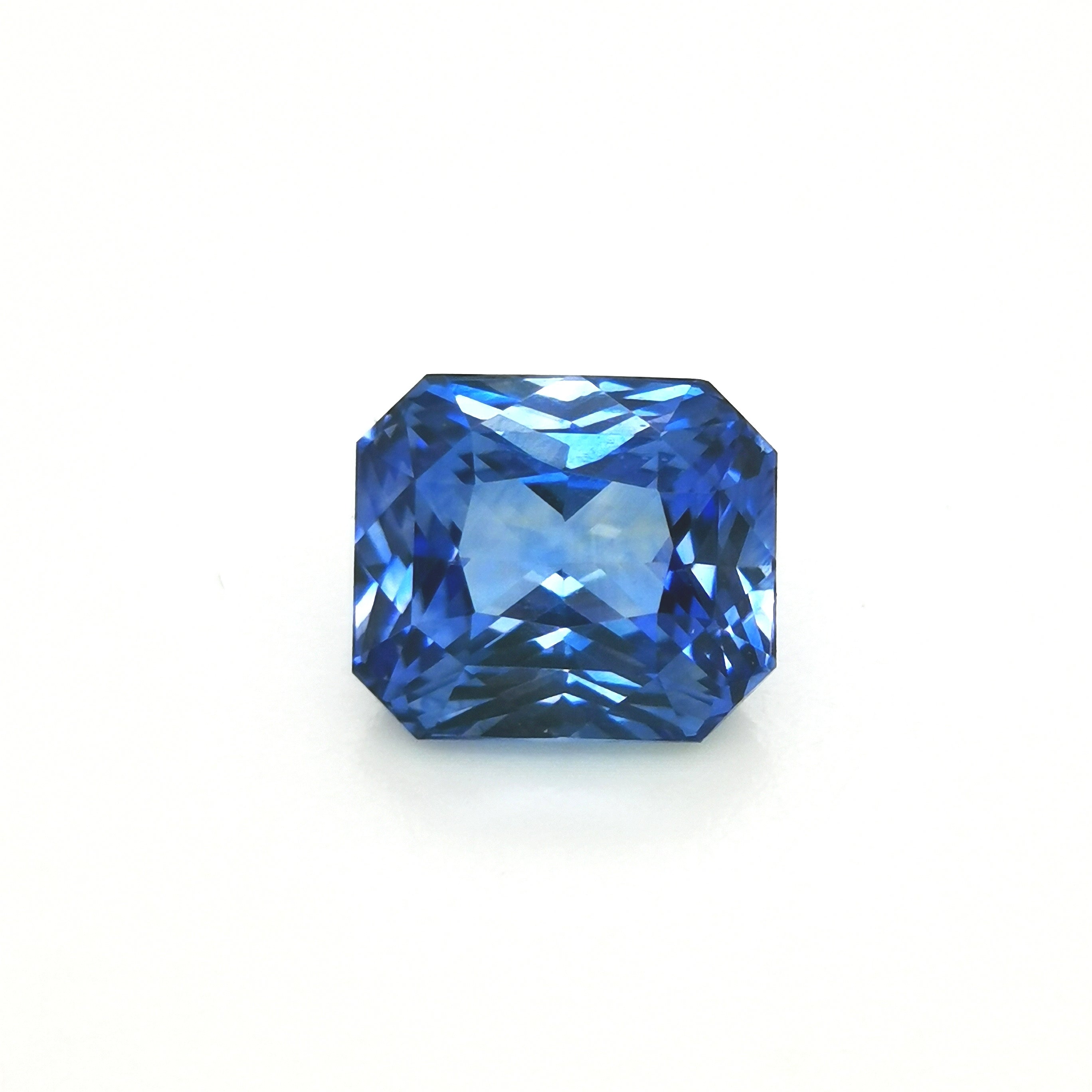 Blue Sapphire 2.18ct Radiant