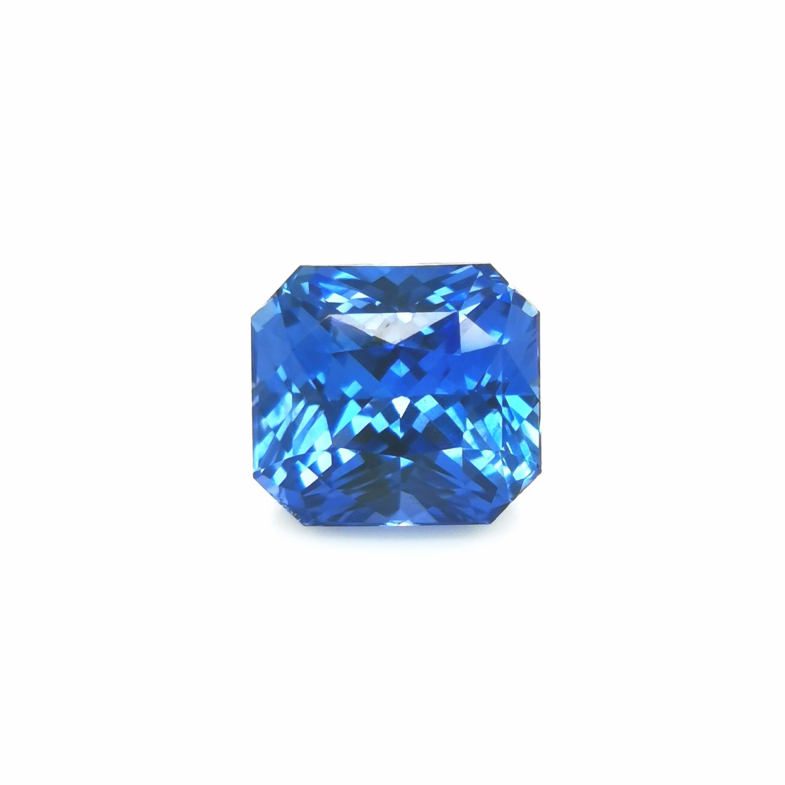 Blue Sapphire 2.06ct Radiant