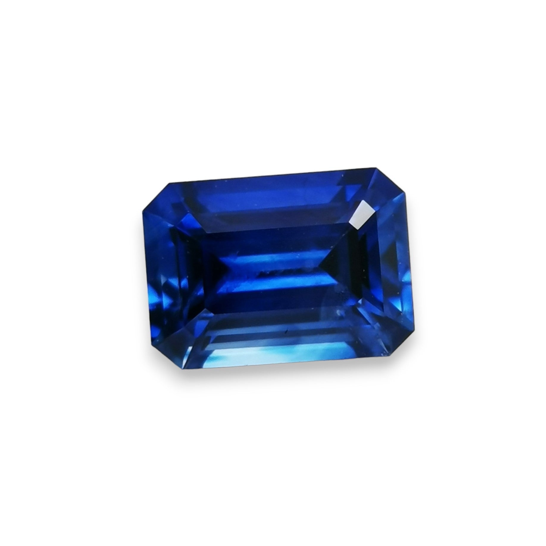 Blue Sapphire 1.37ct Octagonal