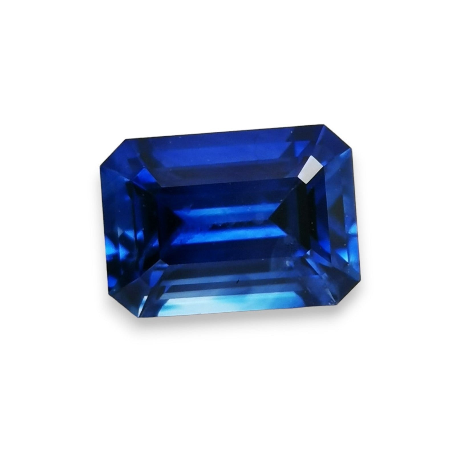 Blue Sapphire 1.37ct Octagonal