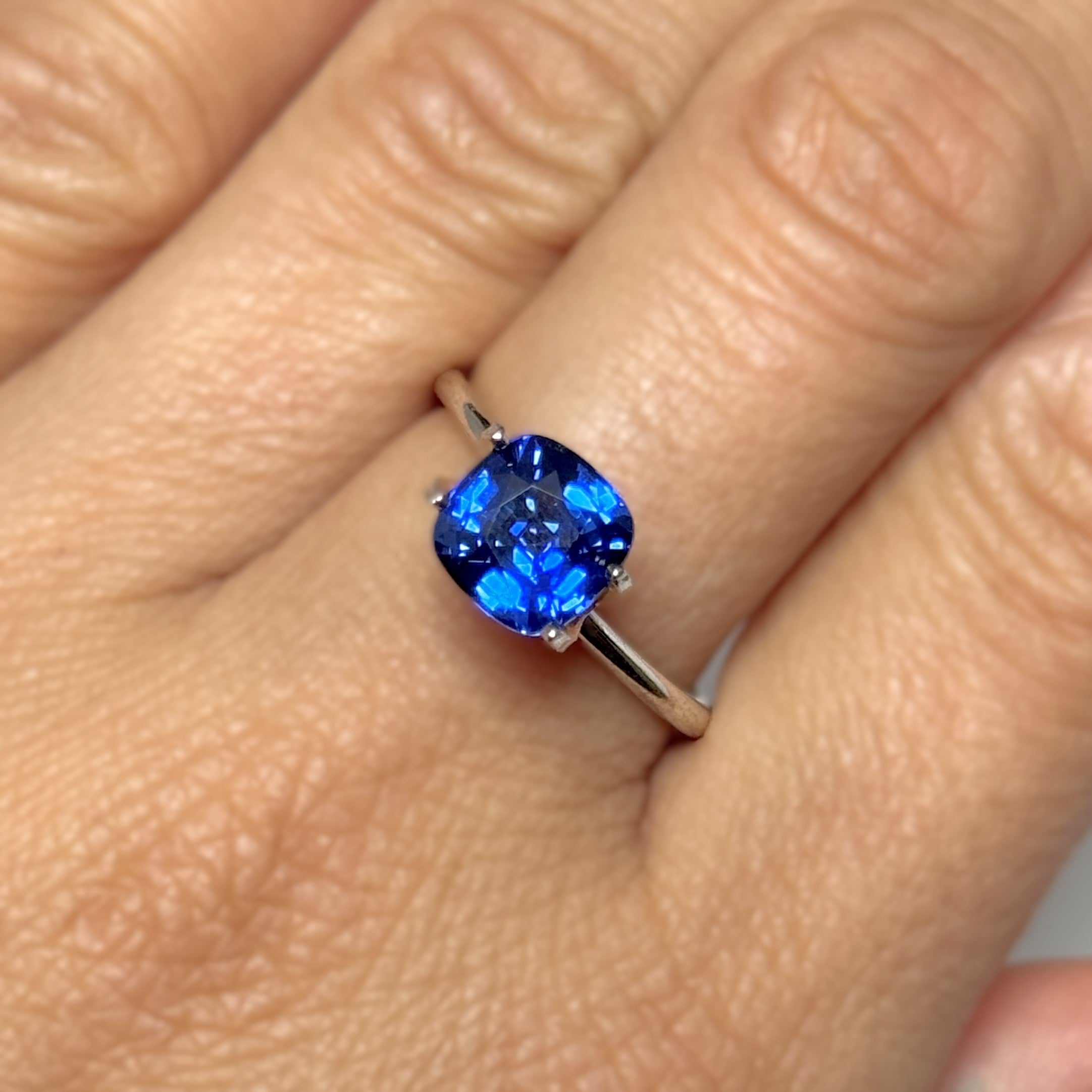 Blue Sapphire 2.36ct Cushion