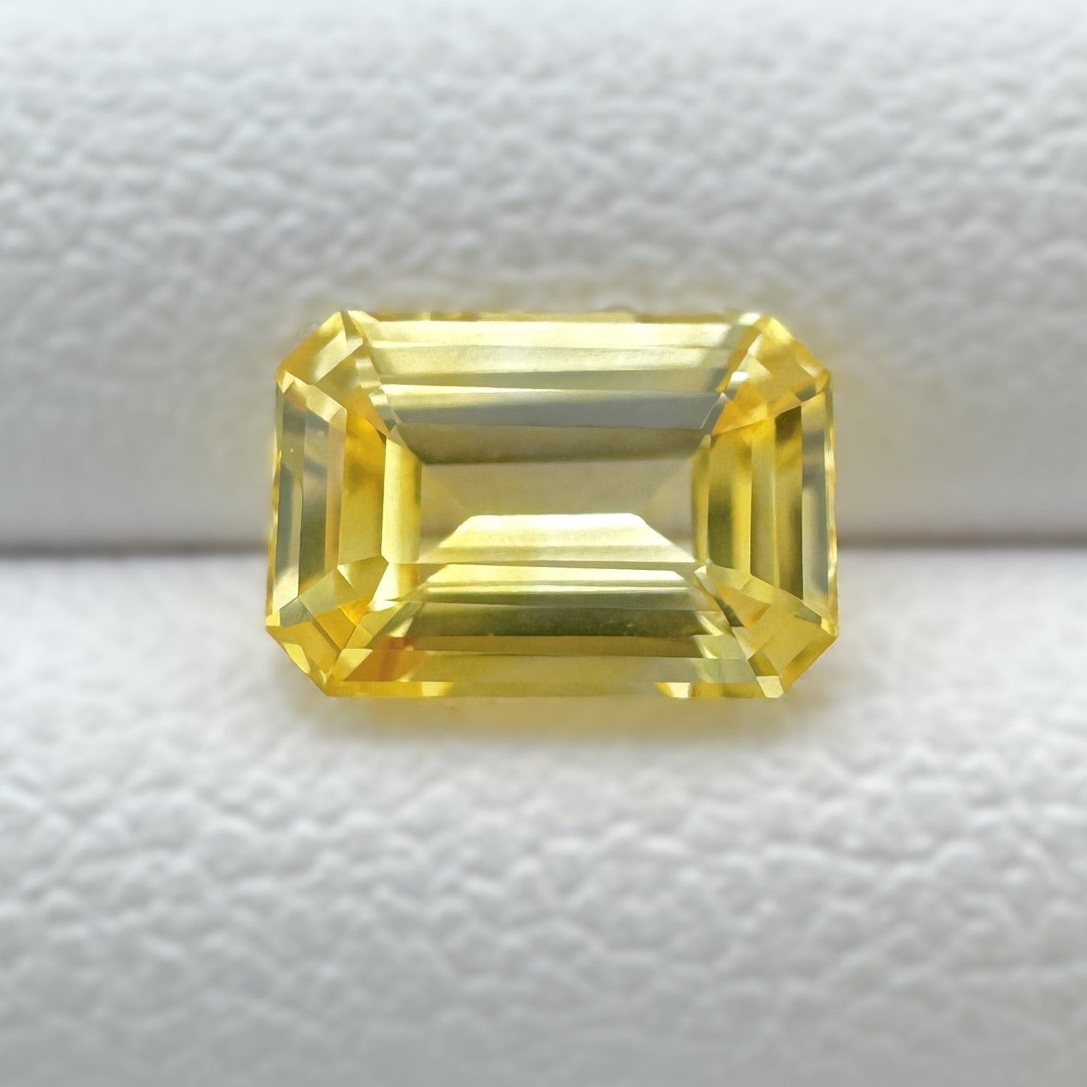 Yellow Sapphire 1.61ct Octagonal