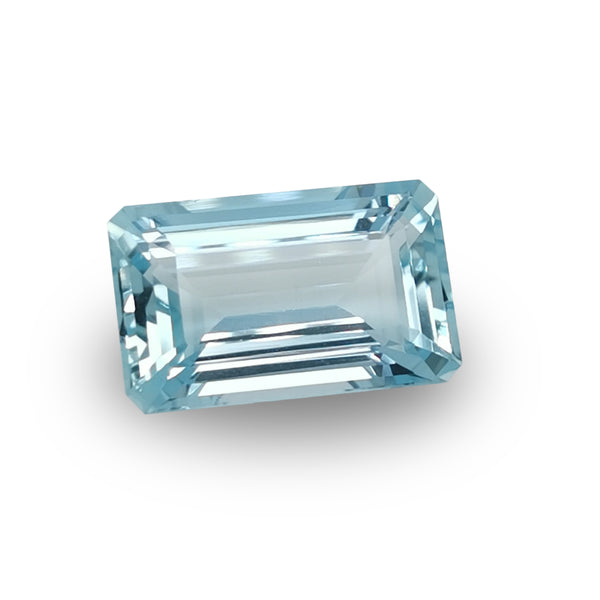 Aquamarine 7.05ct Emerald Cut