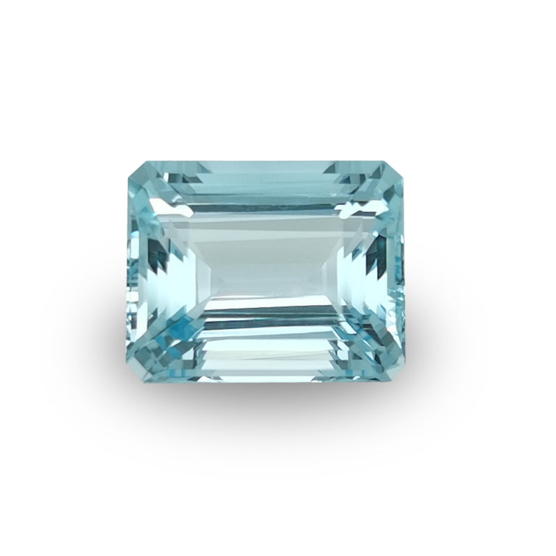 Aquamarine 6.41ct Emerald Cut